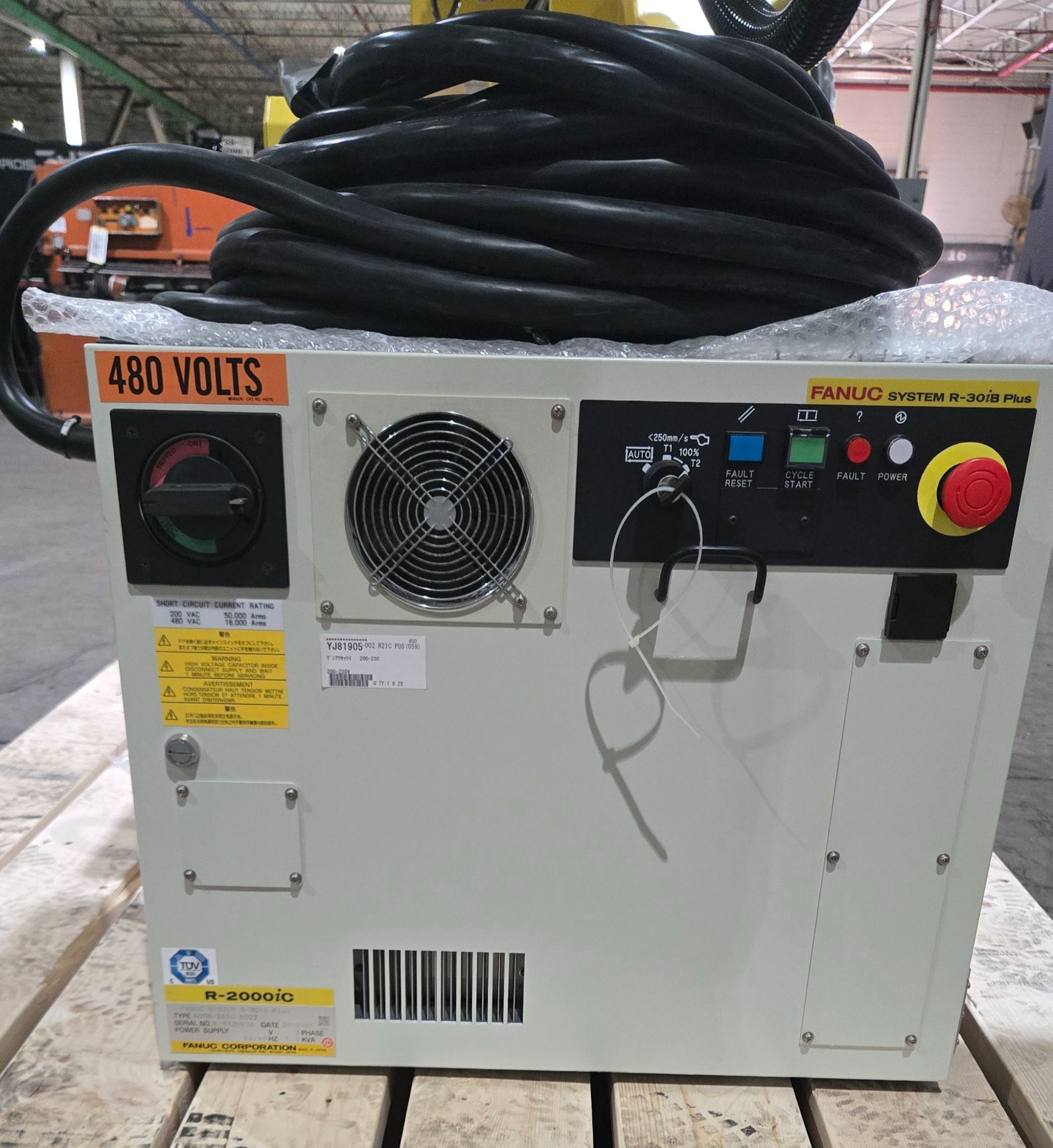 FANUC R‑2000iC/165F Robot Complete with R‑30iB Plus Controller USED 11
