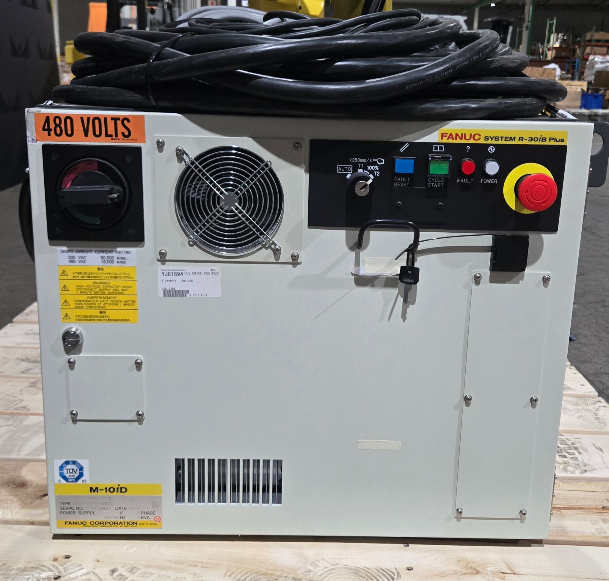 FANUC M‑10iD/10L Complete with R‑30iB Plus Controller USED 12