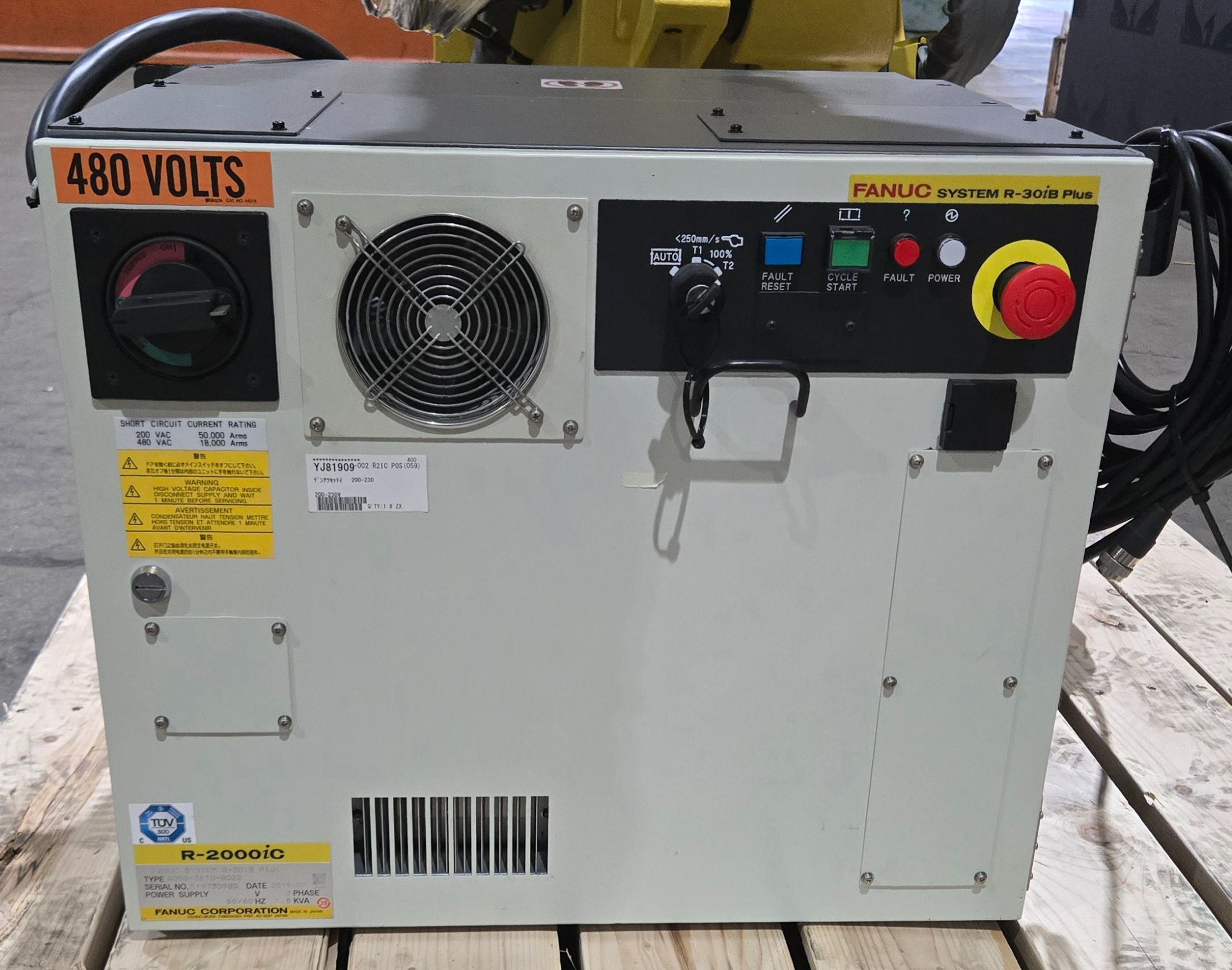 FANUC R‑2000iC/165F Complete with R‑30iB Plus Controller USED 12