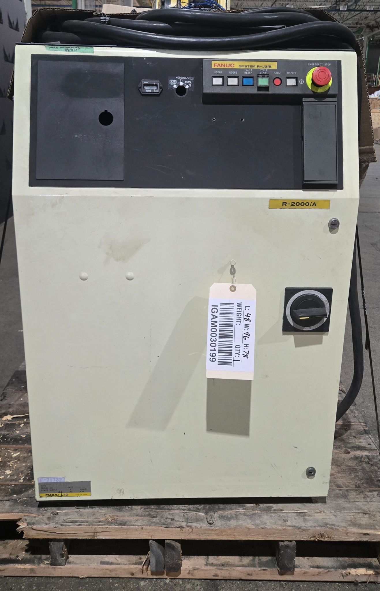 FANUC R-2000iA/165F w/ R-J3iB Controls USED AS-IS 14