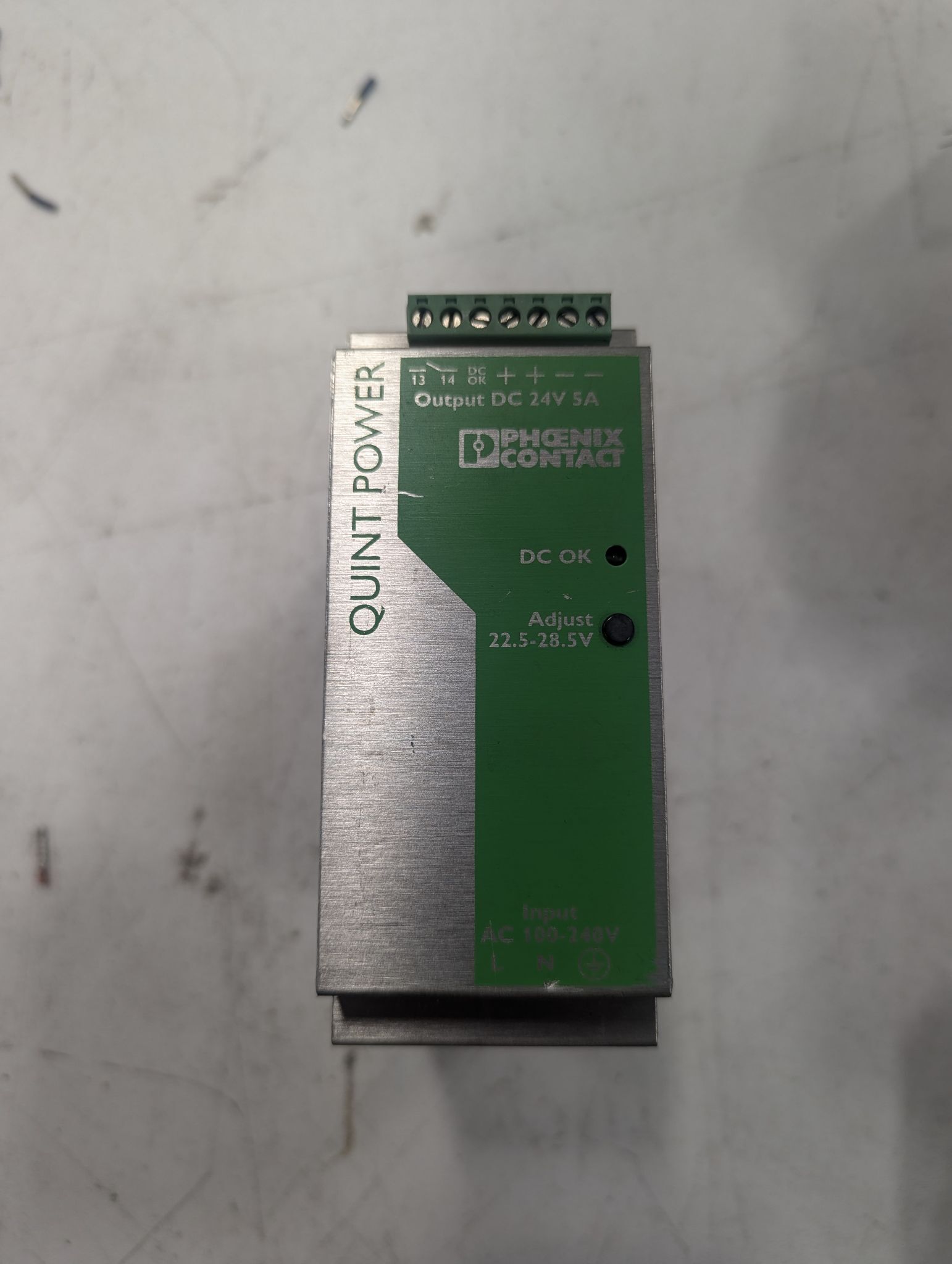 Phoenix Contact QUINT-PS-100-240AC/24DC/5 Power Supply 24V 5A USED 0