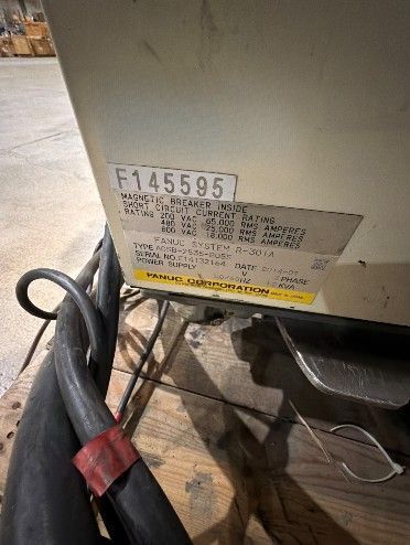 FANUC R‑2000iB/250F Robot w/ R‑30iA Controller & WTC Weld Controls USED 11