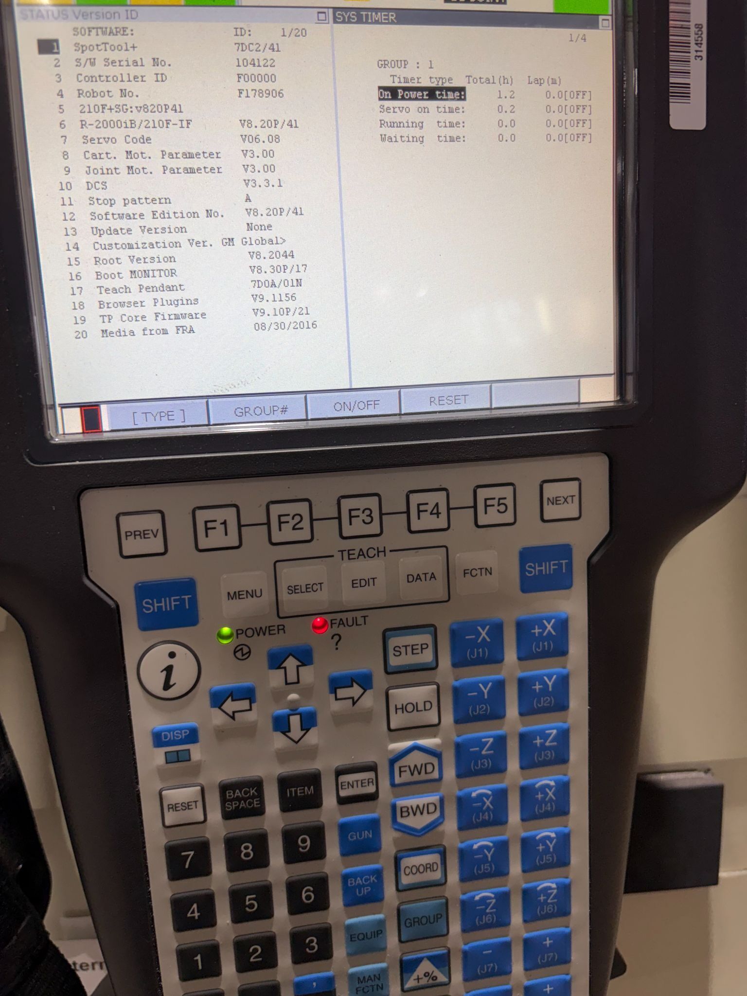 FANUC R-2000iB/210F Robot with R-30iB Controller NEW 16