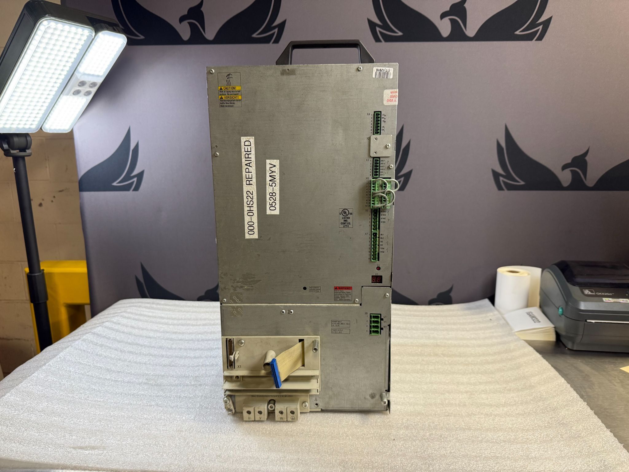 REXROTH HVR03.2‑W045N /S201 HVR Power Supply PARTS NOT WORKING 0