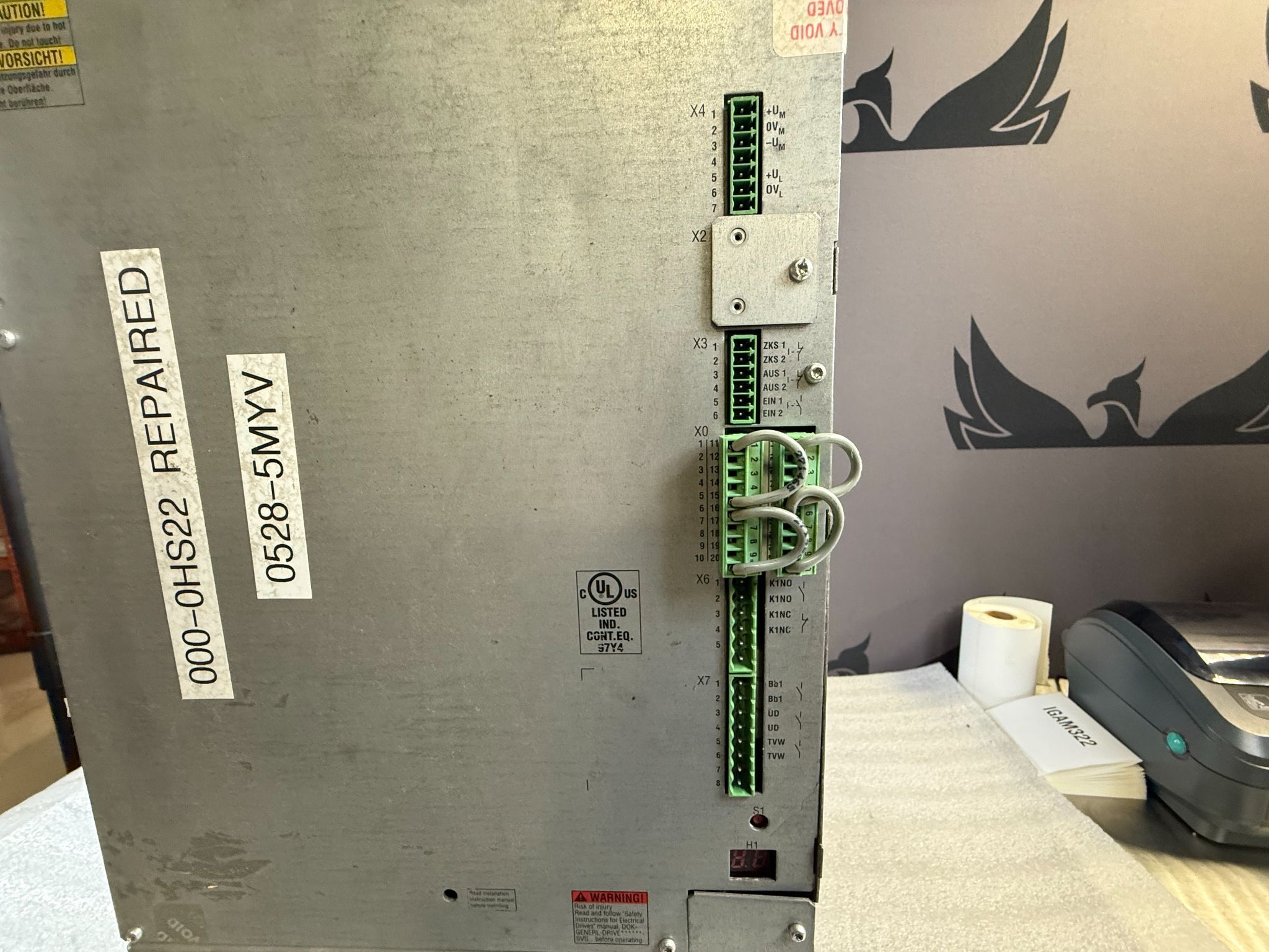 REXROTH HVR03.2‑W045N /S201 HVR Power Supply PARTS NOT WORKING 2