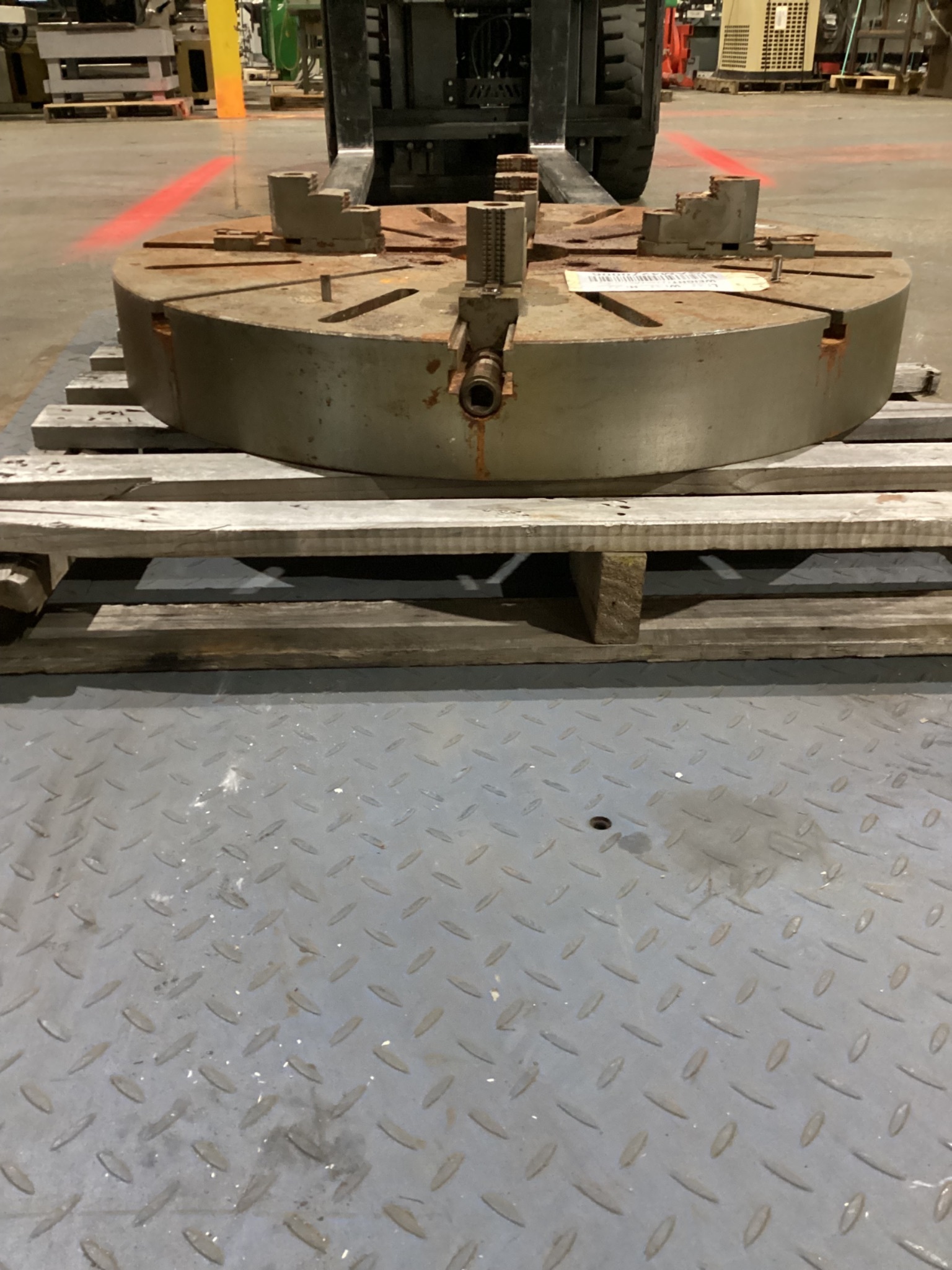 CUSHMAN CHUCK CO 362146CA11 4 Jaw Independent Lathe Chuck USED 7