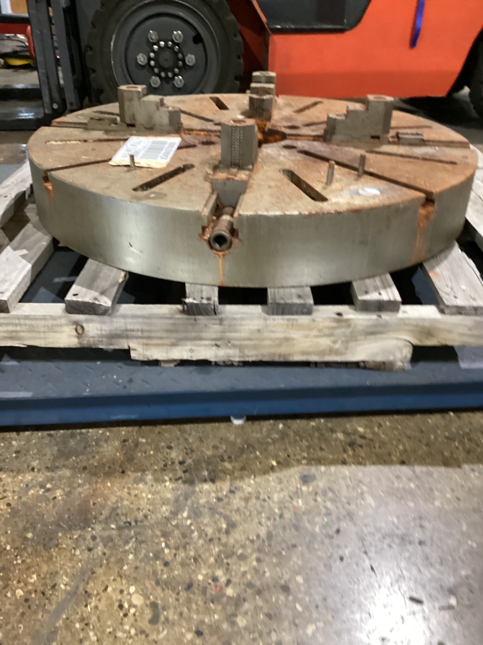 CUSHMAN CHUCK CO 362146CA11 4 Jaw Independent Lathe Chuck USED 6
