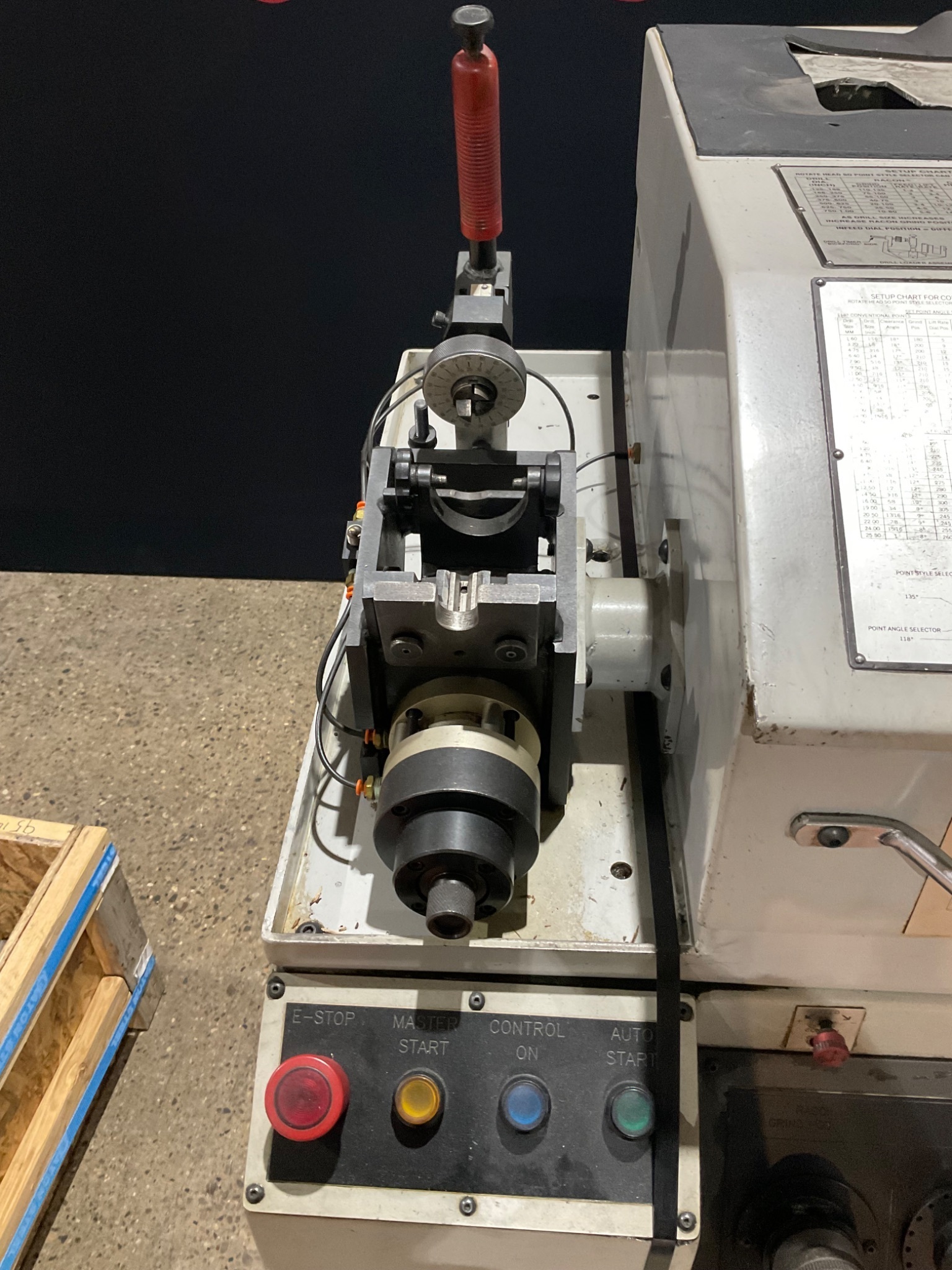 WINSLOW ENGINEERING E300 DRILL POINT GRINDER USED 15