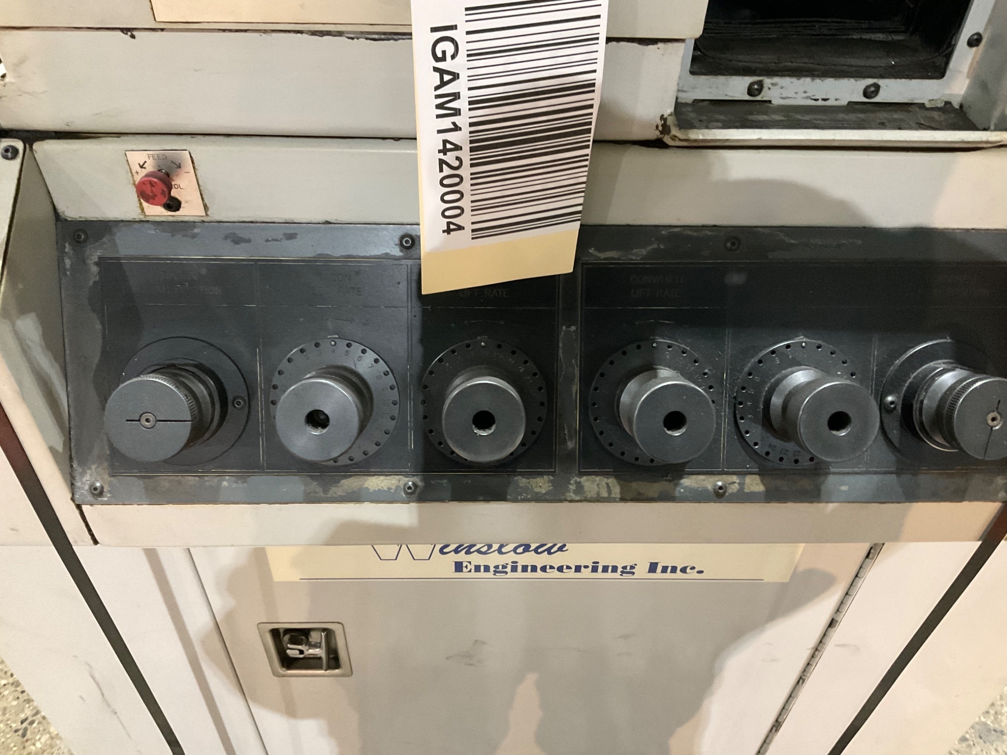 WINSLOW ENGINEERING E300 DRILL POINT GRINDER USED 13