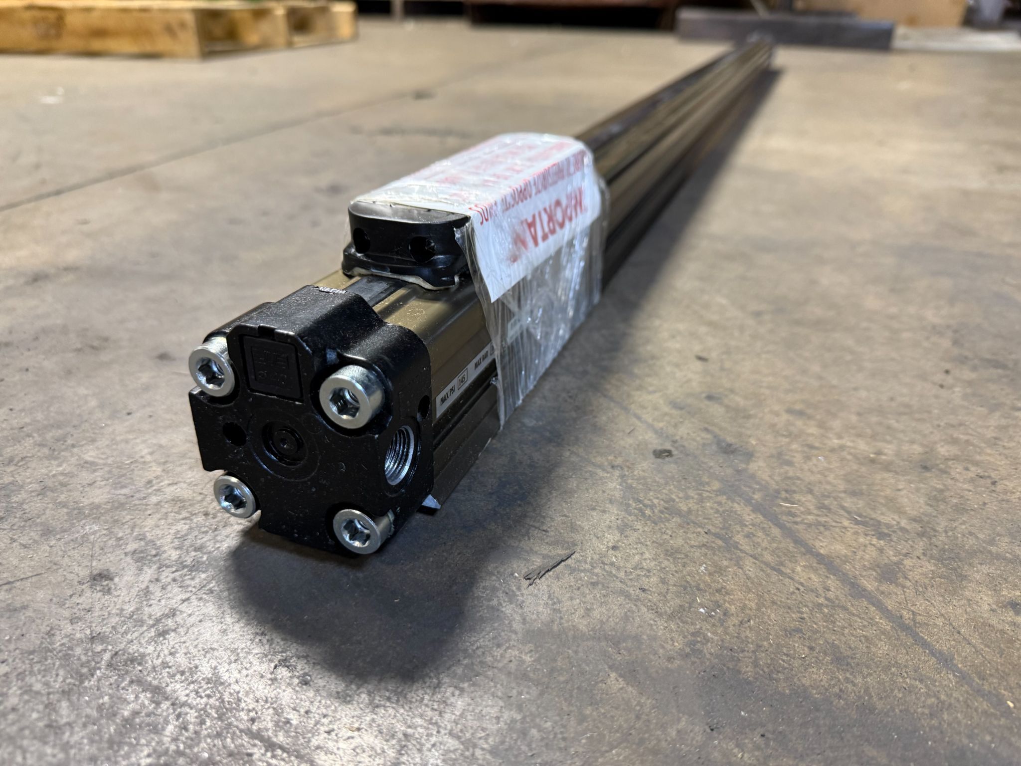 ASCO NUMATICS S1055400060AOO Rodless Pneumatic Actuator, Bore: 40mm, Stroke: 60" NEW 1