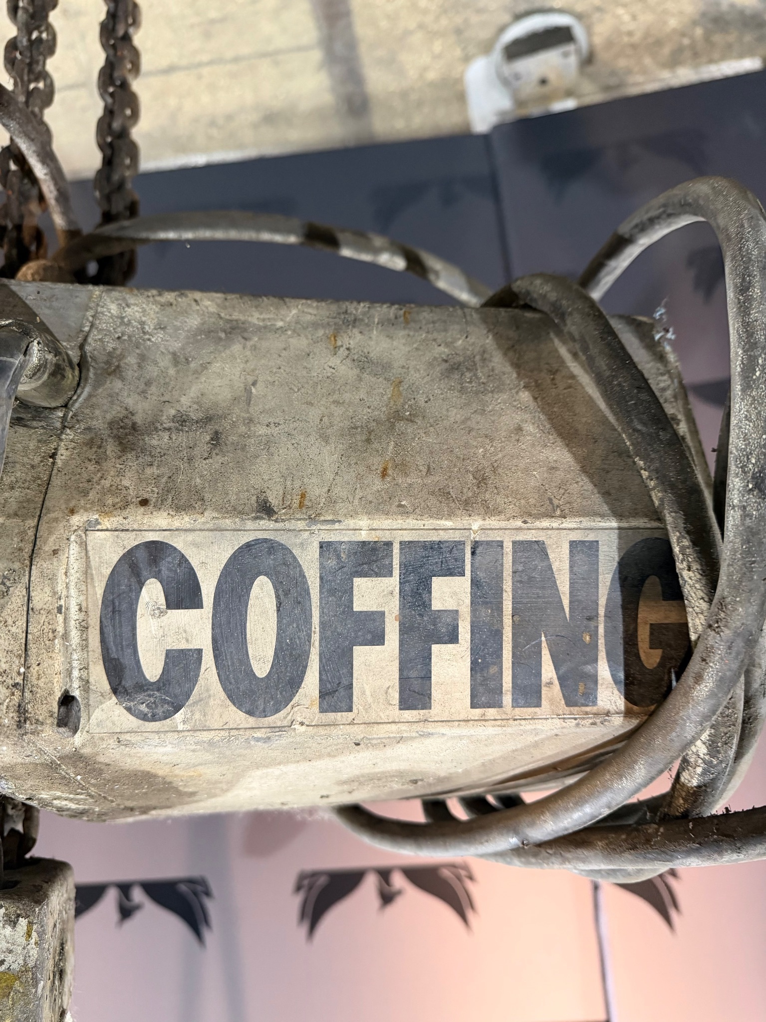 COFFING EC-4008 2-Ton Electric Chain Hoist USED AS-IS 2