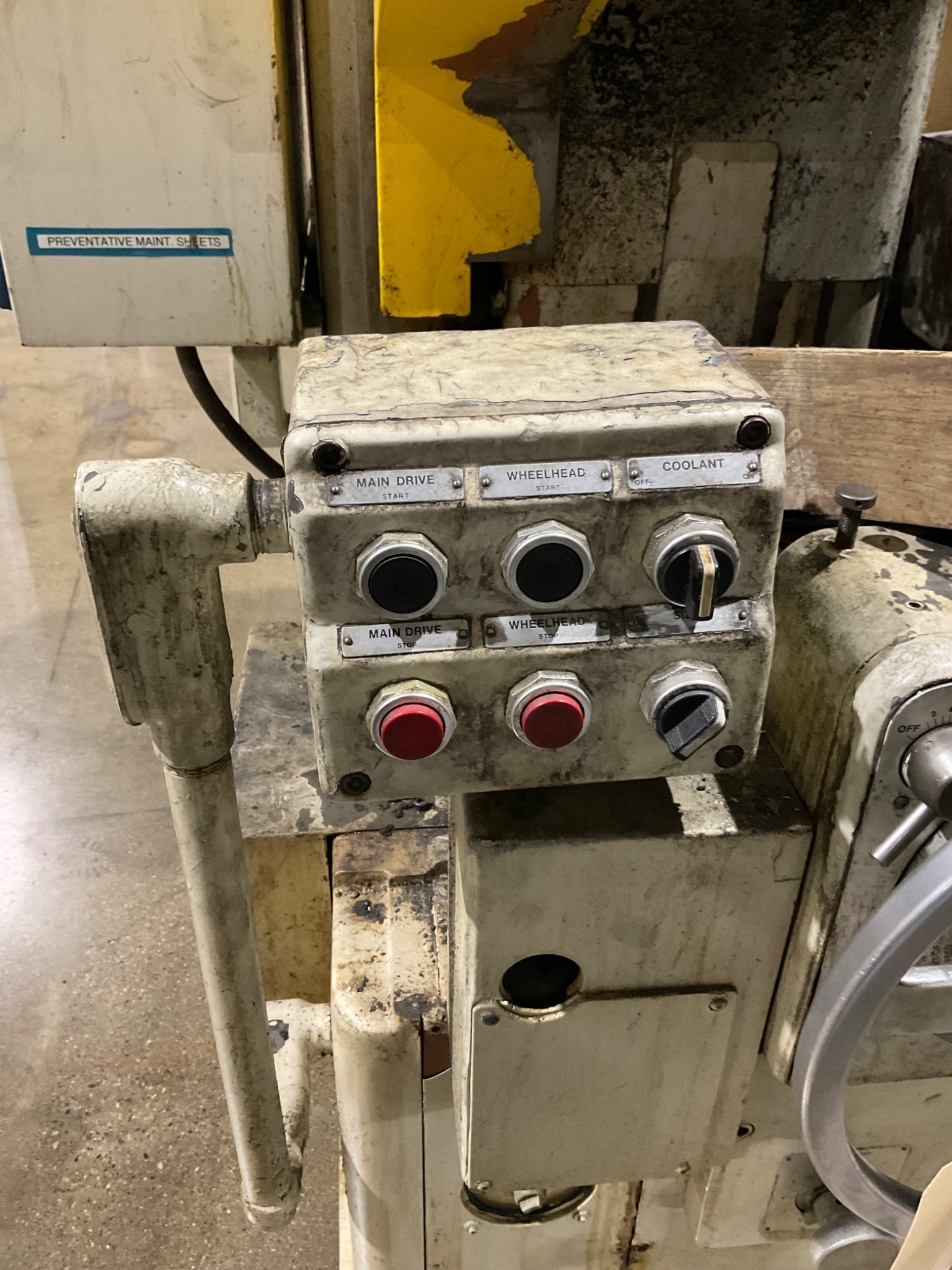 CINCINNATI MILACRON ROTARY SURFACE GRINDER 261-16" 460V W/ NEUTROFIER III USED 1