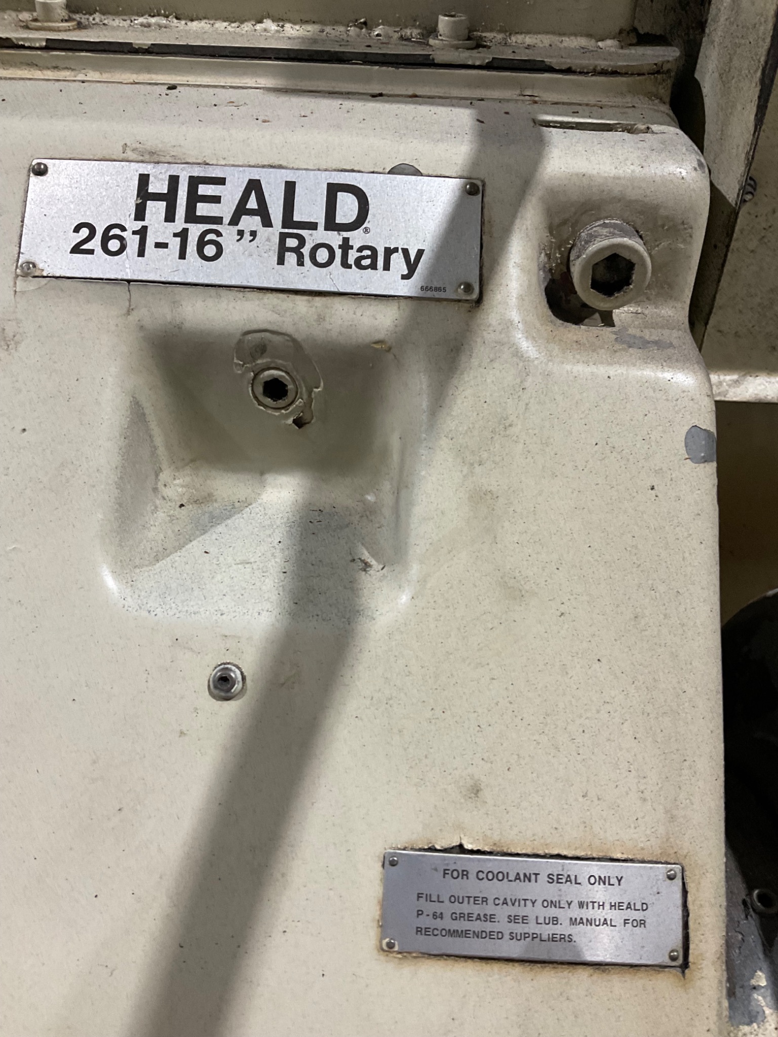 CINCINNATI MILACRON ROTARY SURFACE GRINDER 261-16" 460V W/ NEUTROFIER III USED 2