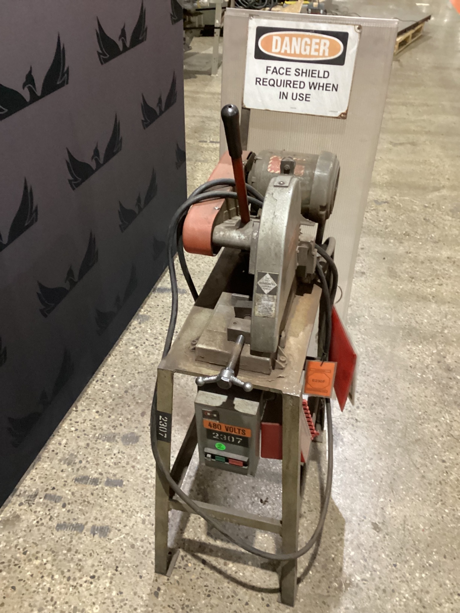 RIDGID 9081-1002R 8" Circular Cold Saw USED 1