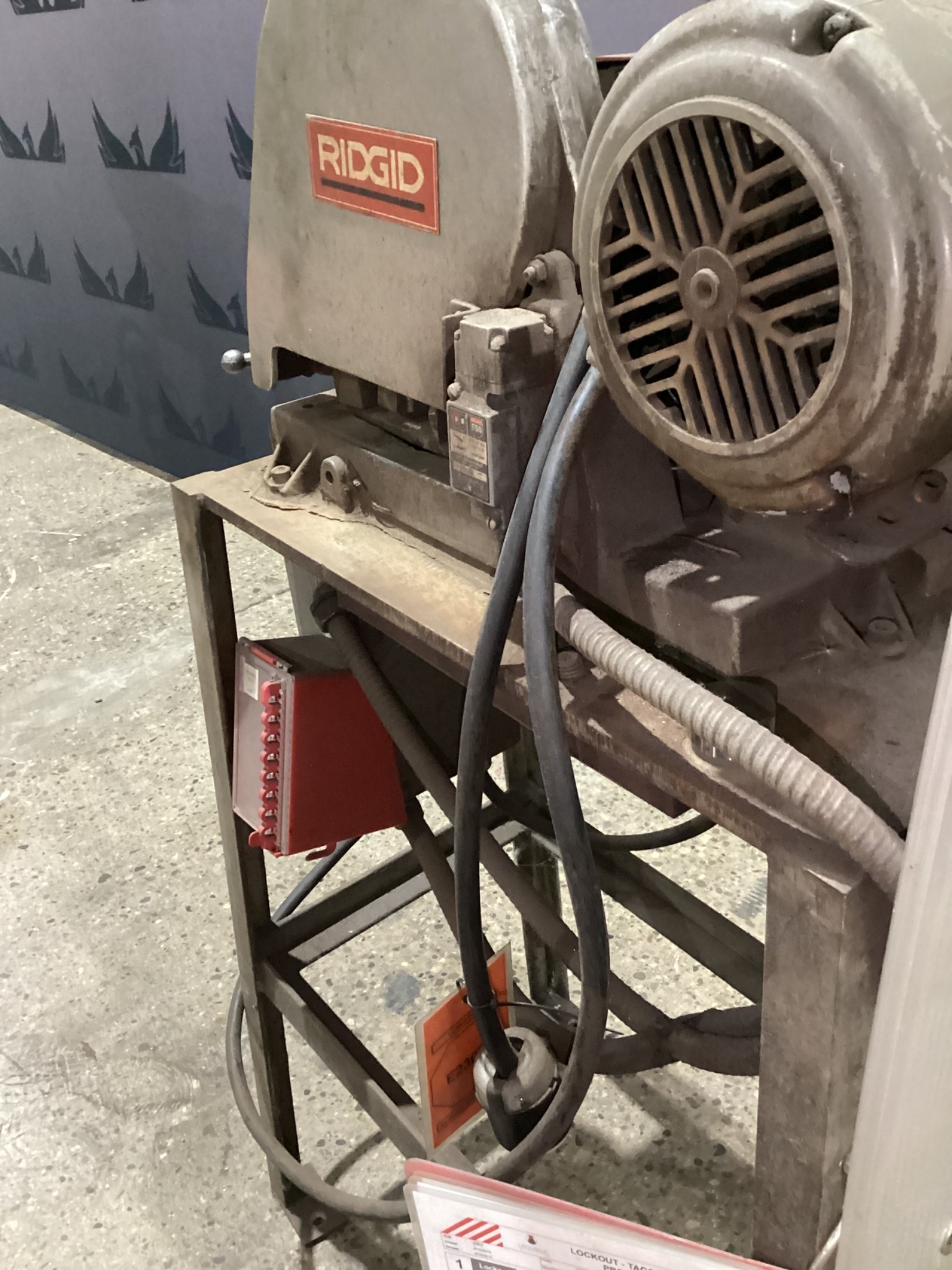 RIDGID 9081-1002R 8" Circular Cold Saw USED 6