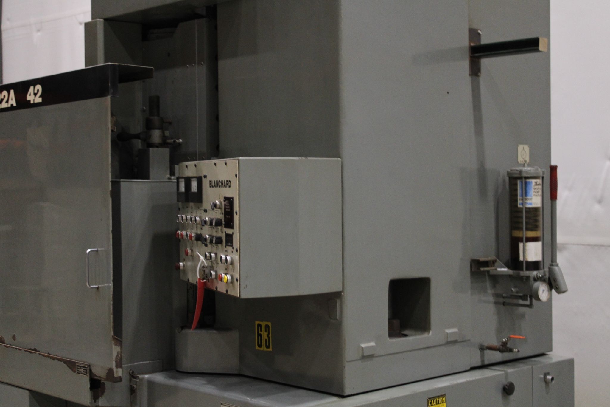 Blanchard 42" Rotary Grinder, Model 22A-42 Used 8