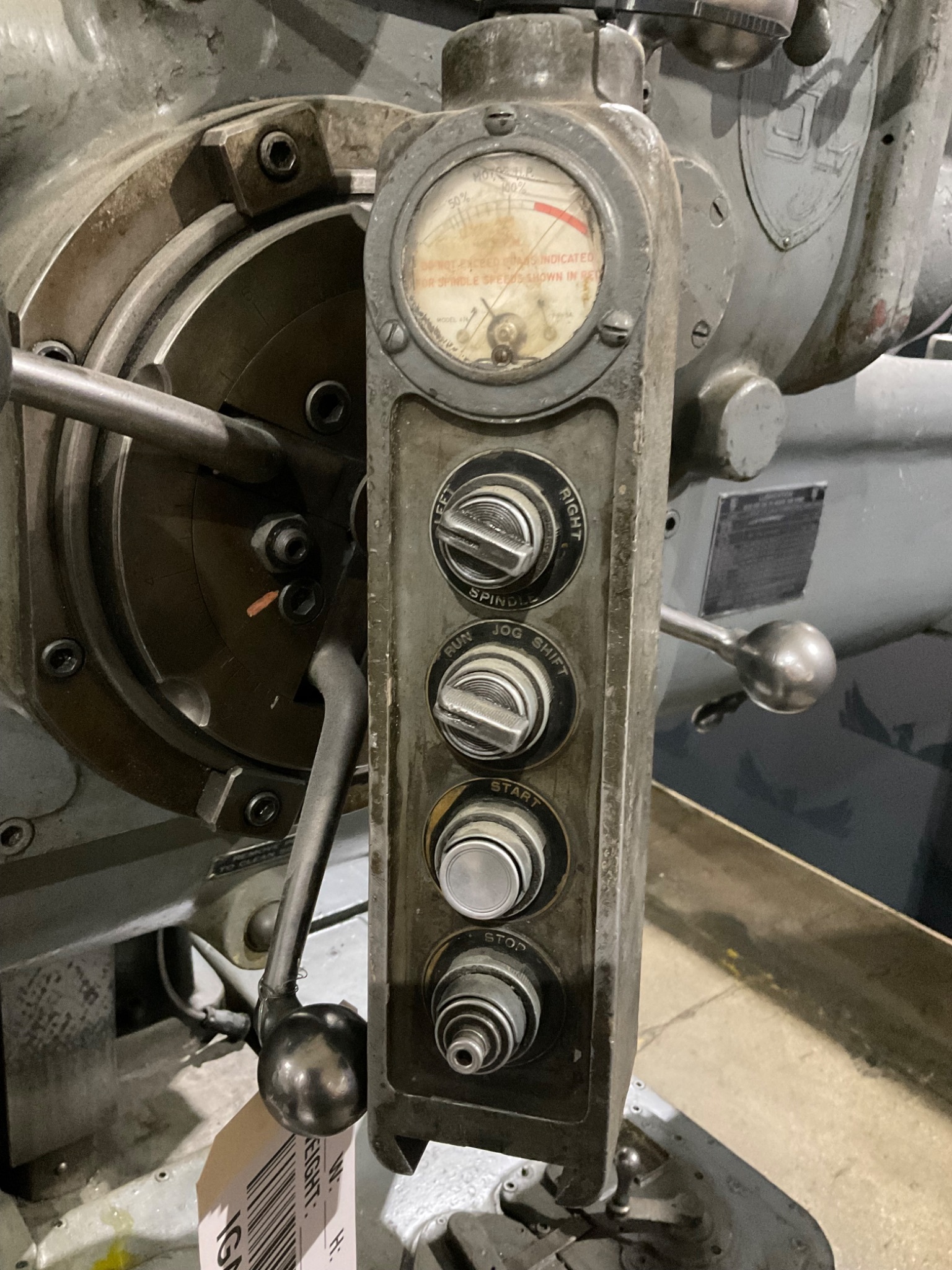 GIDDINGS & LEWIS 350-T HORIZONTAL BORING MILL USED 13