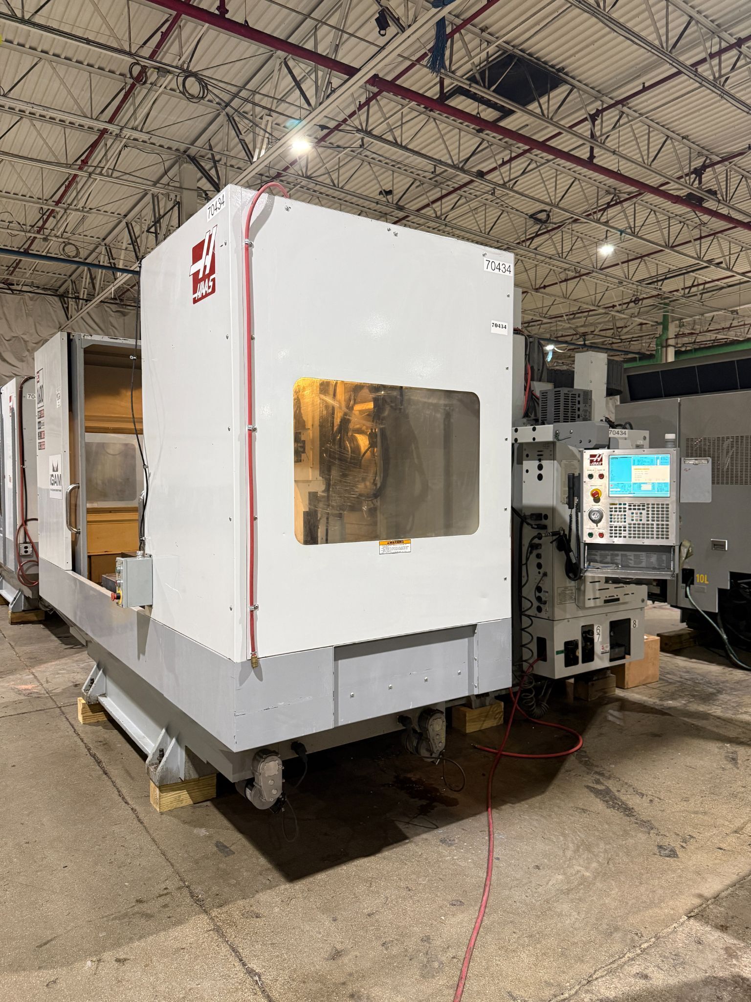 2006 HAAS EC-1600-4X HORIZONTAL MACHINING CENTER USED 2