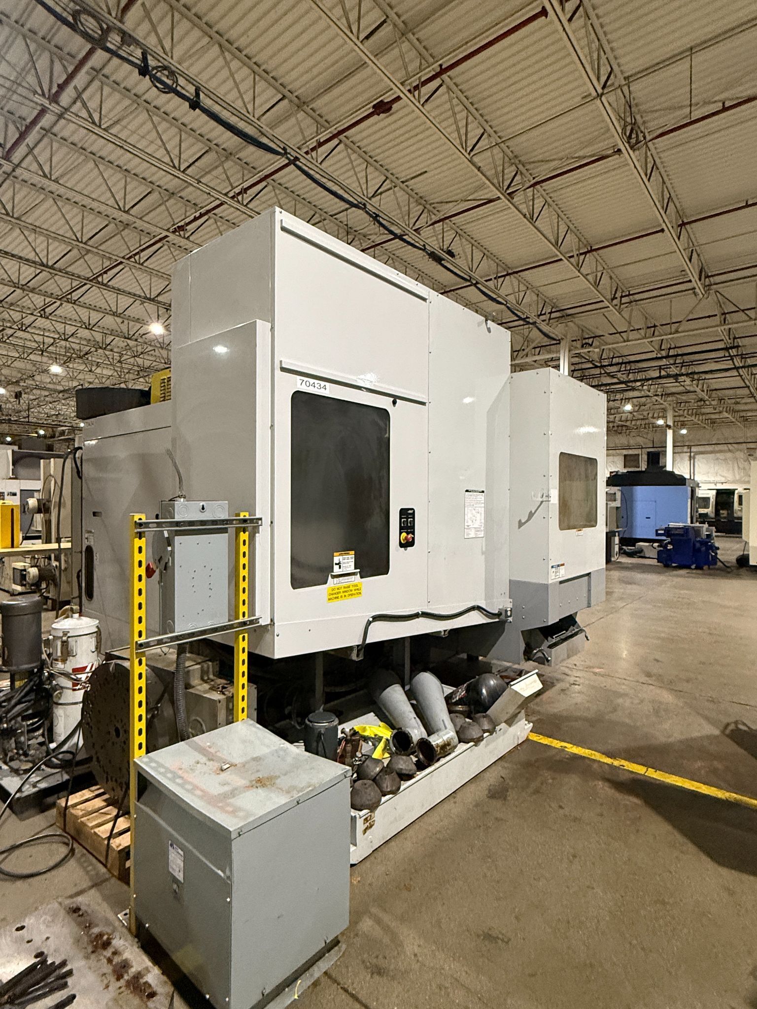 2006 HAAS EC-1600-4X HORIZONTAL MACHINING CENTER USED 8