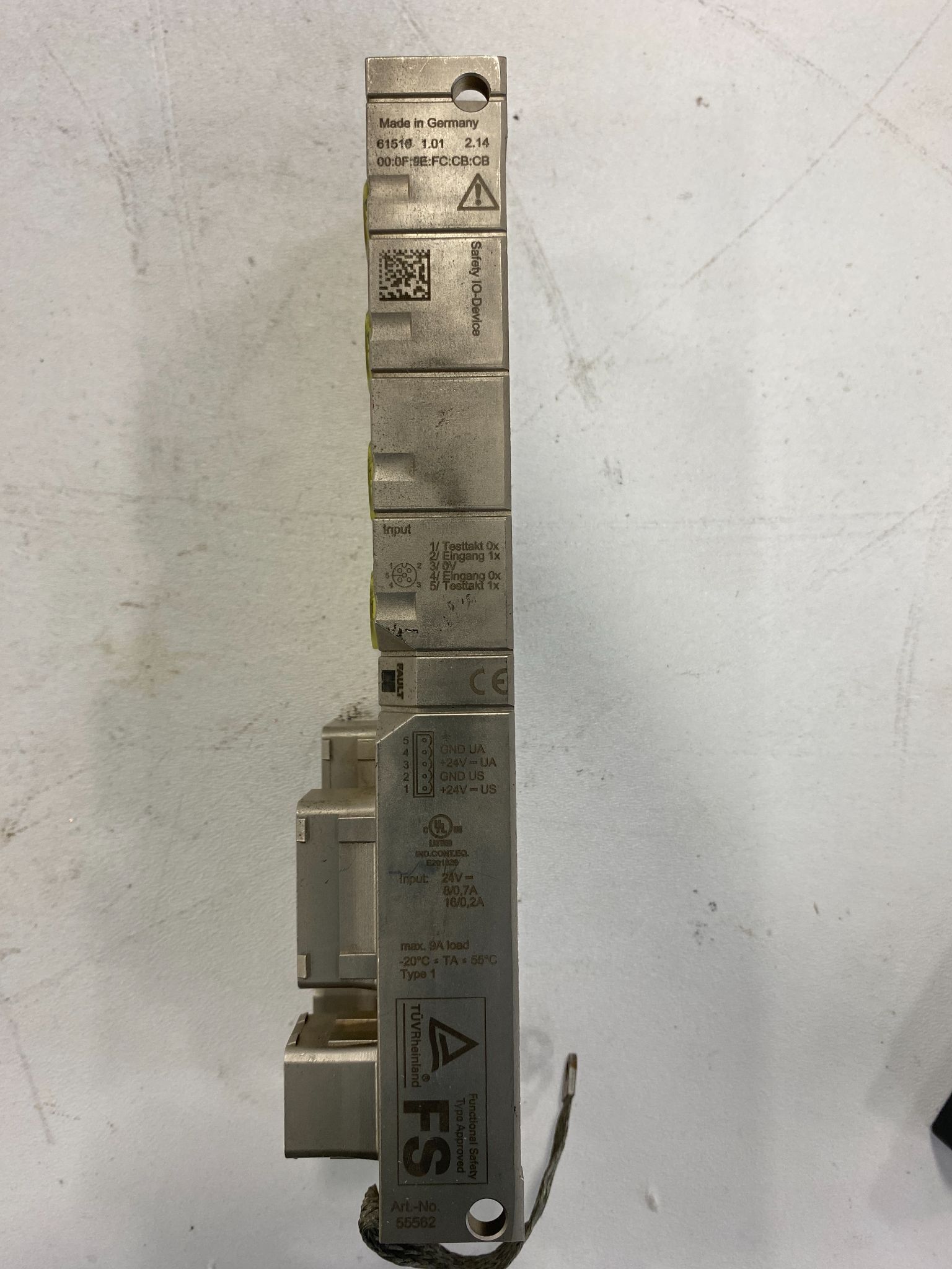 MURR ELEKTRONIK MVK-MPNIO F DI16/8 PP PROFINET I/O Module USED 1