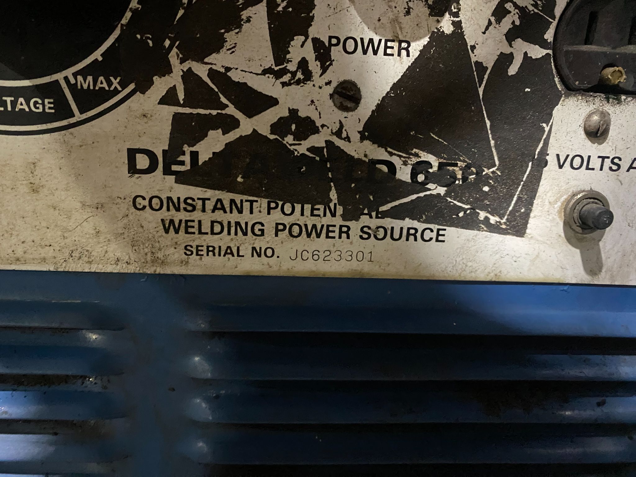 MILLER - DELTAWELD 650 Welder Equipped w/ S-52A + WC-1 PARTS ONLY 5