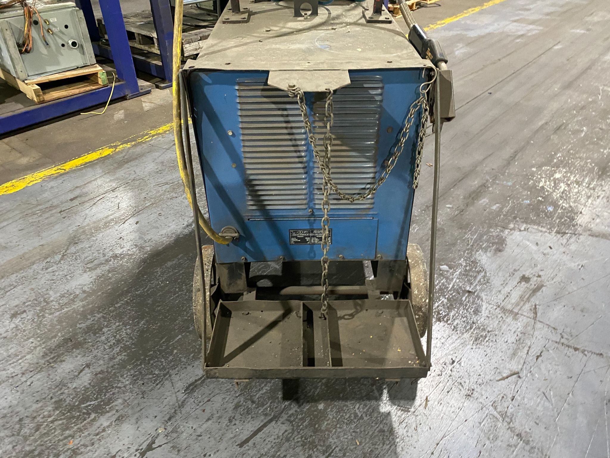 MILLER - DELTAWELD 650 Welder Equipped w/ S-52A + WC-1 PARTS ONLY 3