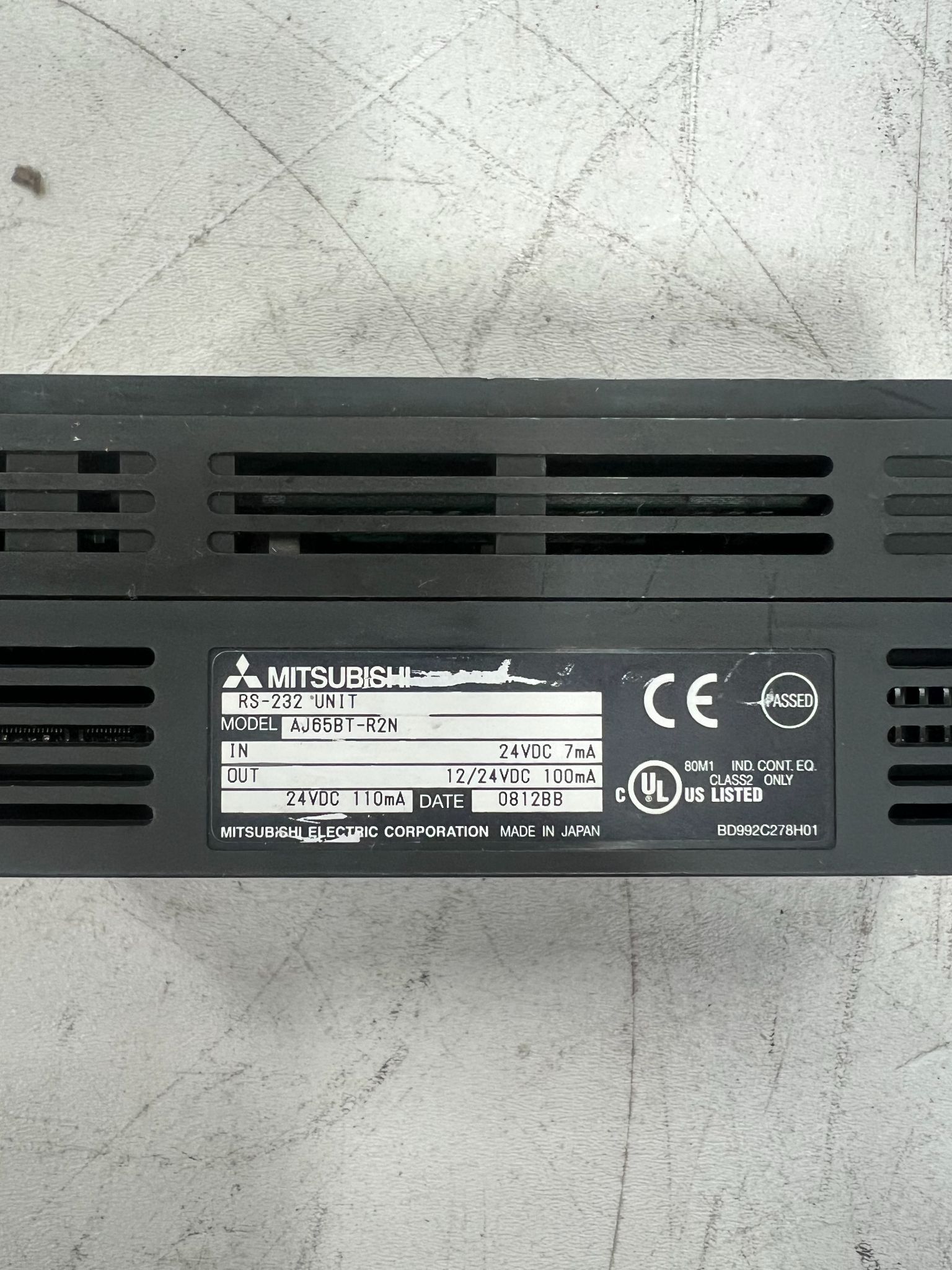 MITSUBISHI AJ65BT-R2N CC-Link Remote I/O Module USED 3