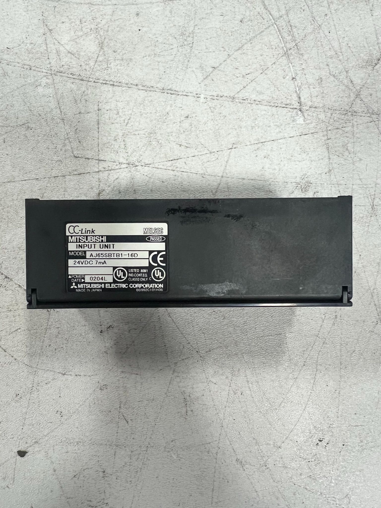 MITSUBISHI AJ65SBTB1-16D CC-Link Input Module USED 2