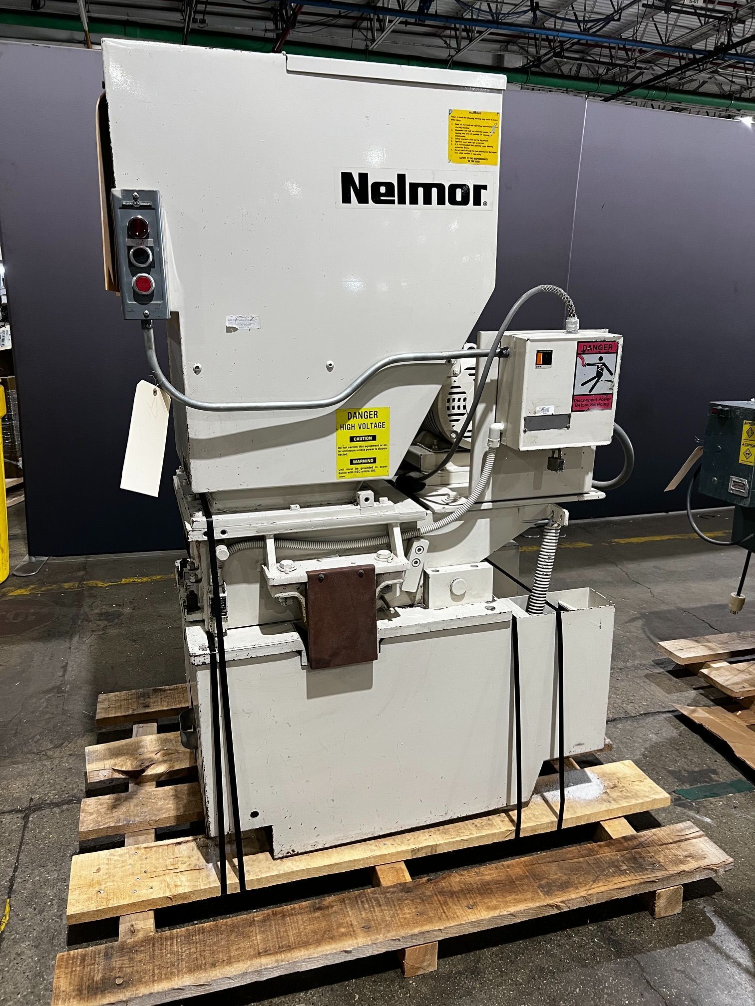 Nelmor G1215P1 10 HP Plastic Granulator USED 0