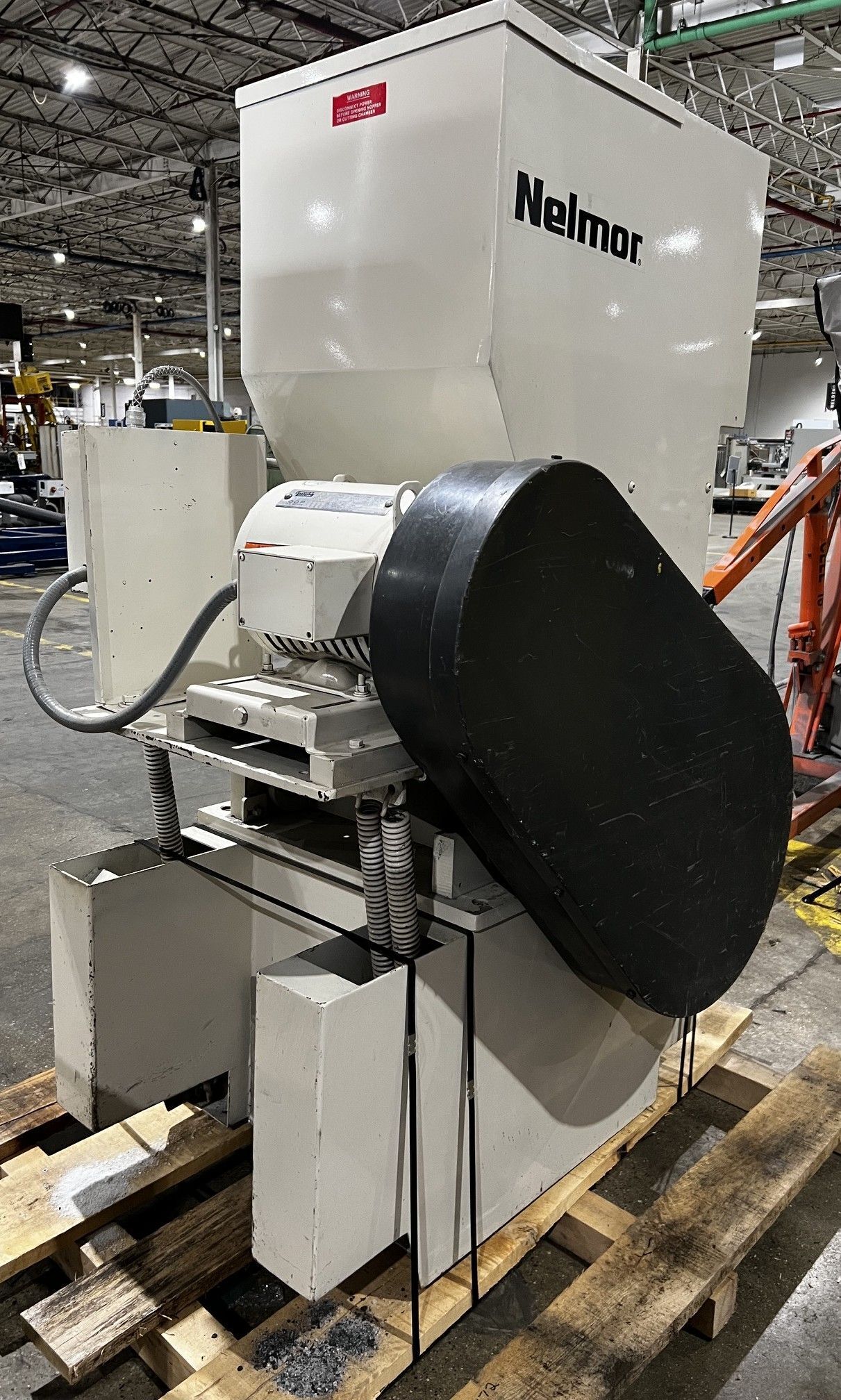 Nelmor G1215P1 10 HP Plastic Granulator USED 3