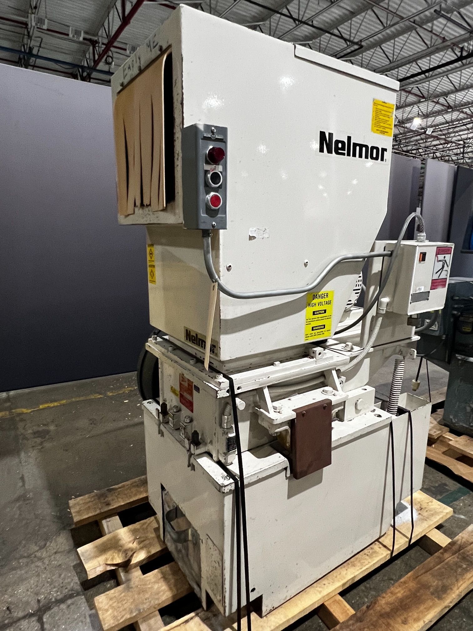 Nelmor G1215P1 10 HP Plastic Granulator USED 2