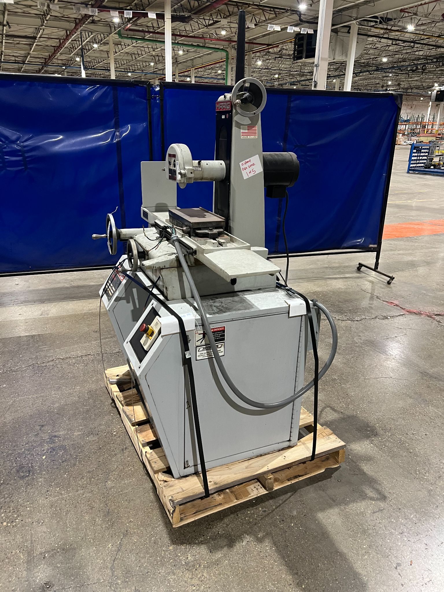 HARIG 618 SURFACE GRINDER 6" x 18" table USED 1