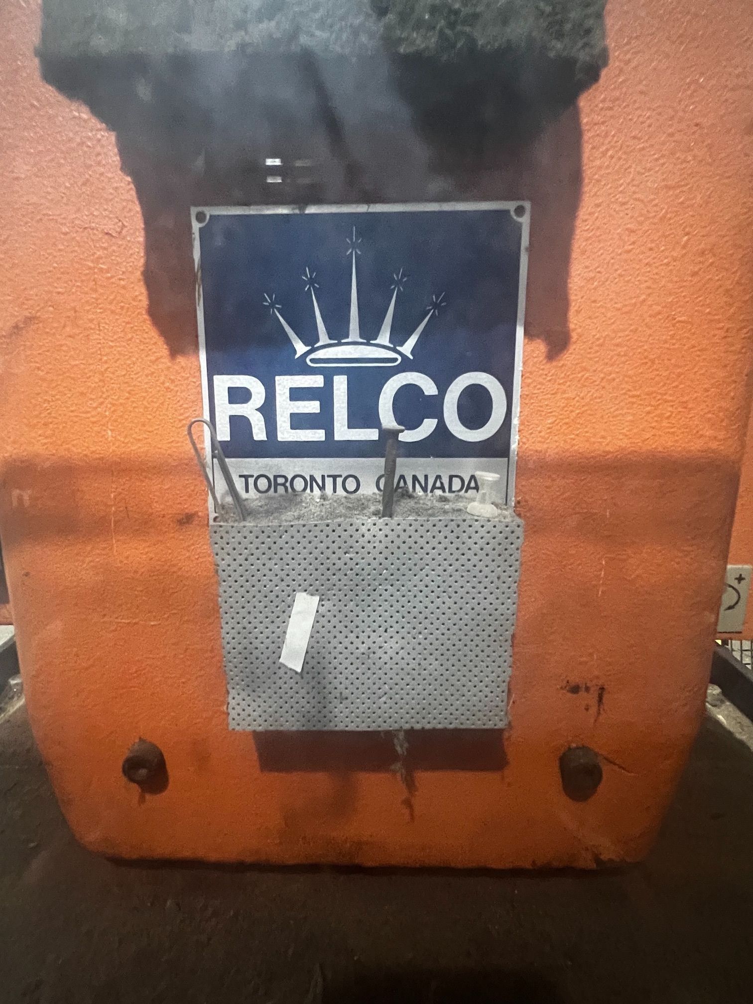 ATOM S.P.A. HS 520/9 25T Traveling Head Hydraulic Press USED 6