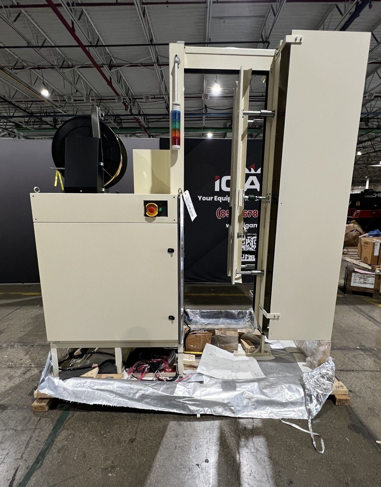 BestPack A-33YP Automatic Vertical Pallet Strapping Machine NEW 0