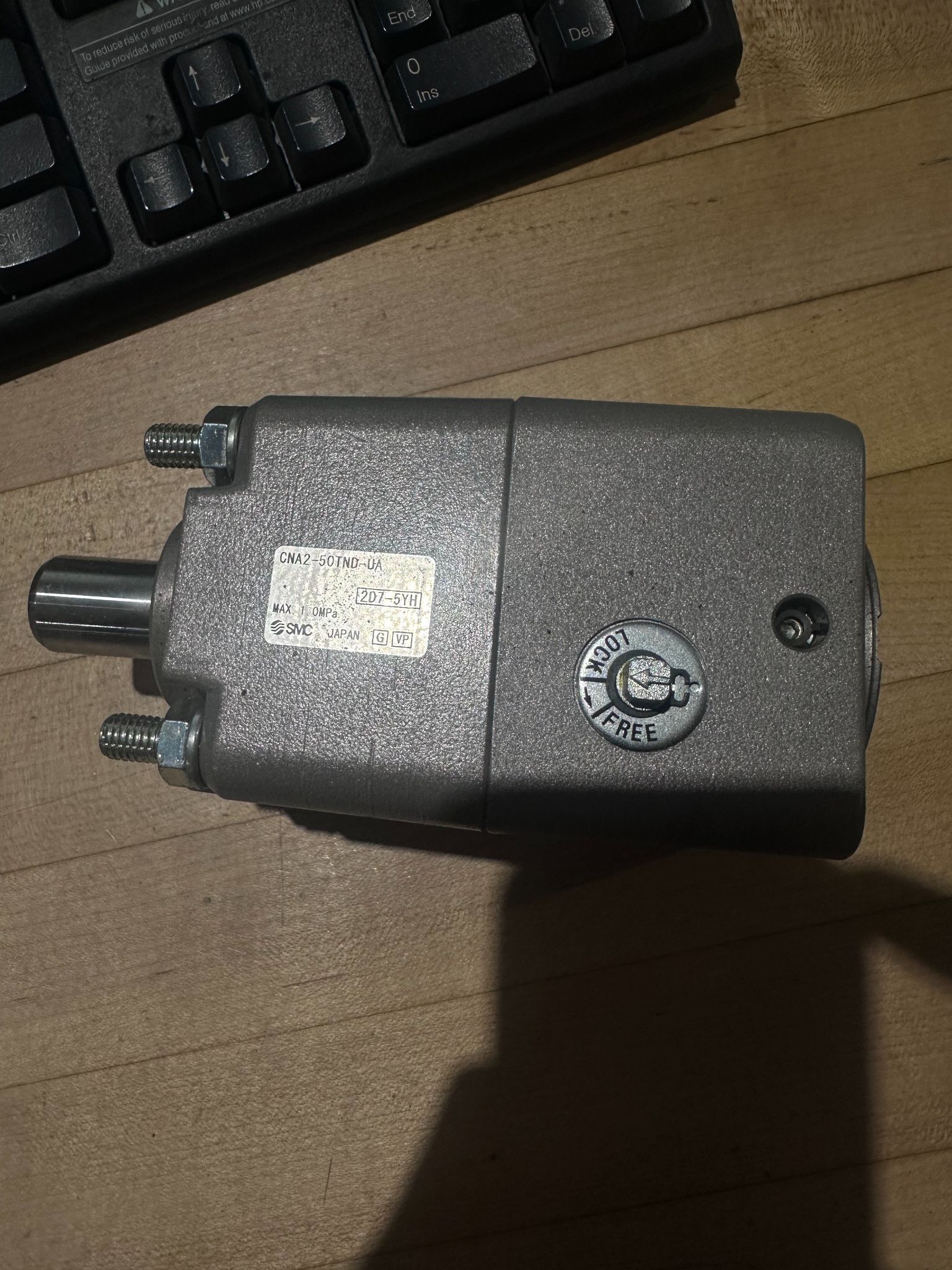 SMC CNA2-50TND-UA Compact Air Cylinder USED 1