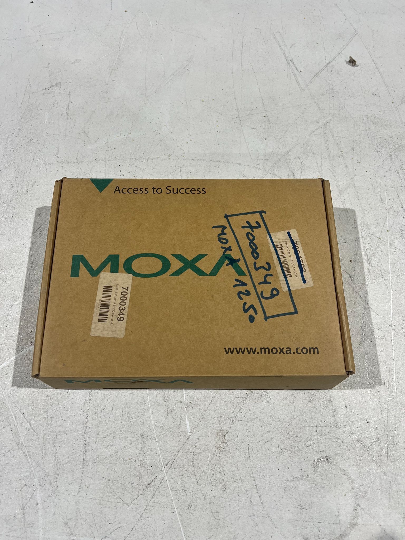 MOXA UPort 1250 USB to 2-Port RS-232/422/485 Serial Hub NEW 0