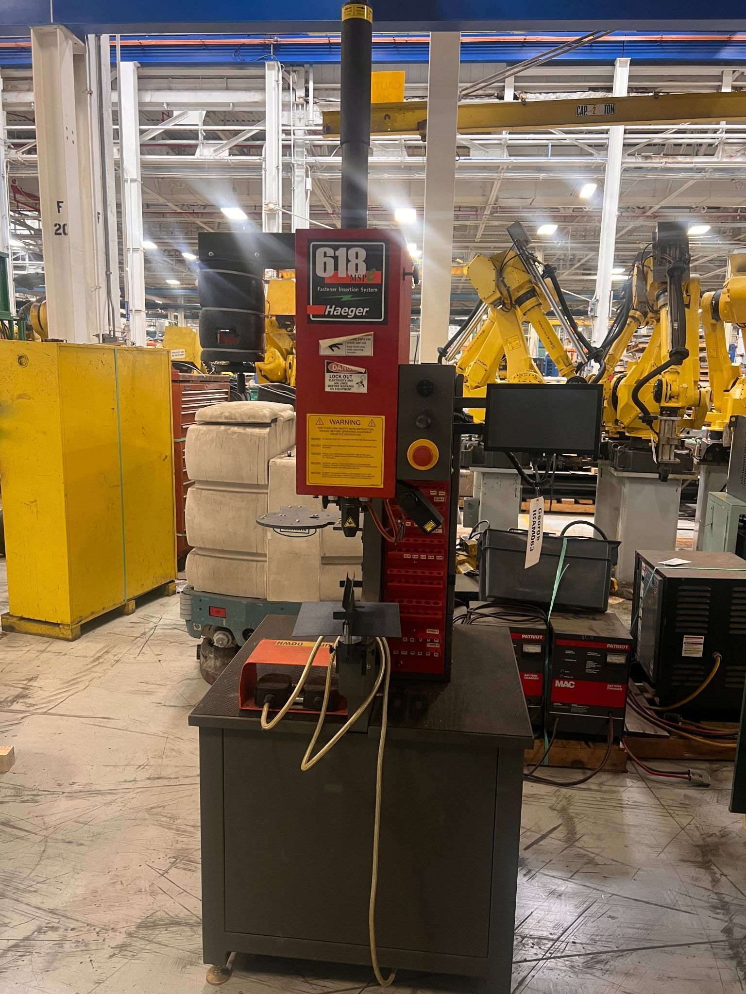 HAEGER 618MSP-HE INSERTION MACHINES USED 1