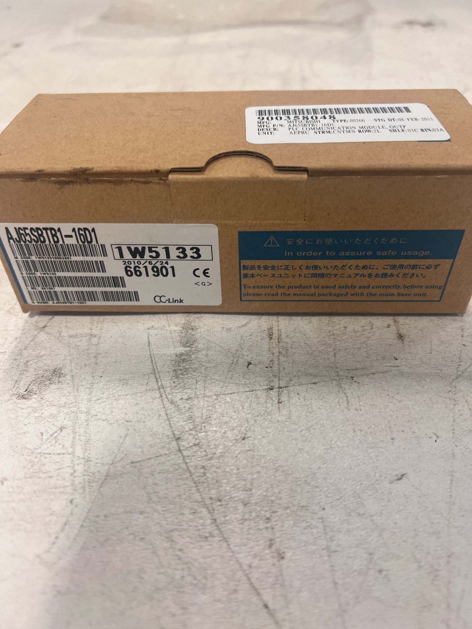 MITSUBISHI AJ65SBTB1-16D1 PLC MODULE NEW WITH BOX 0