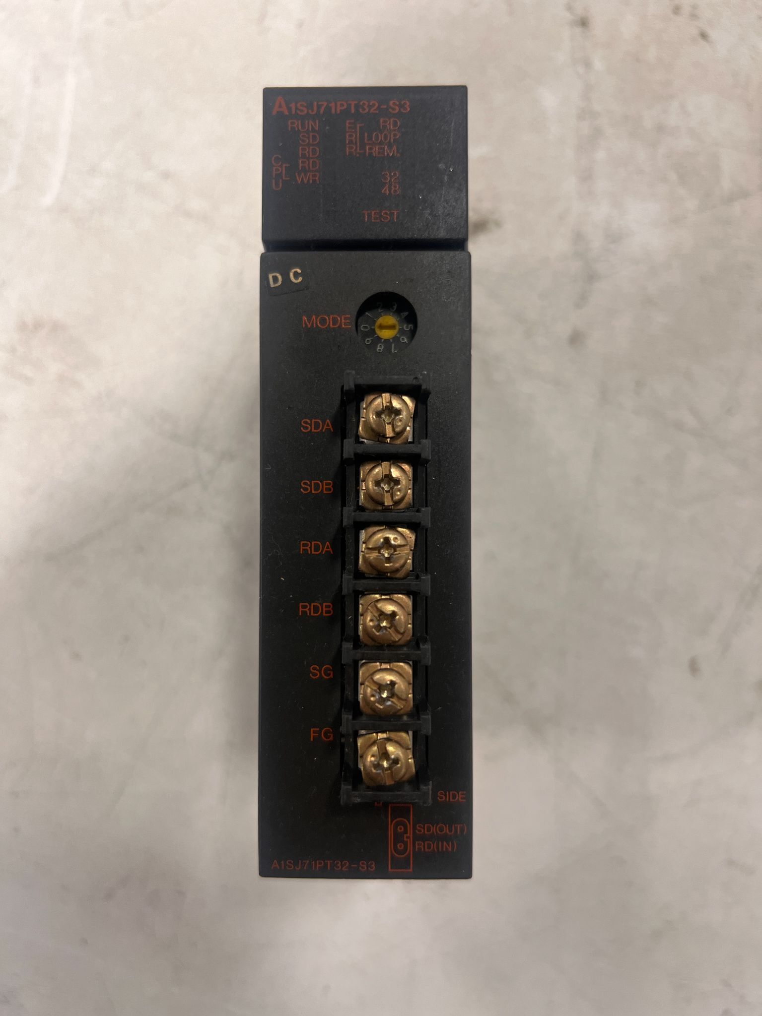 Mitsubishi A1SJ71PT32-S3 Temperature Input Module USED 0