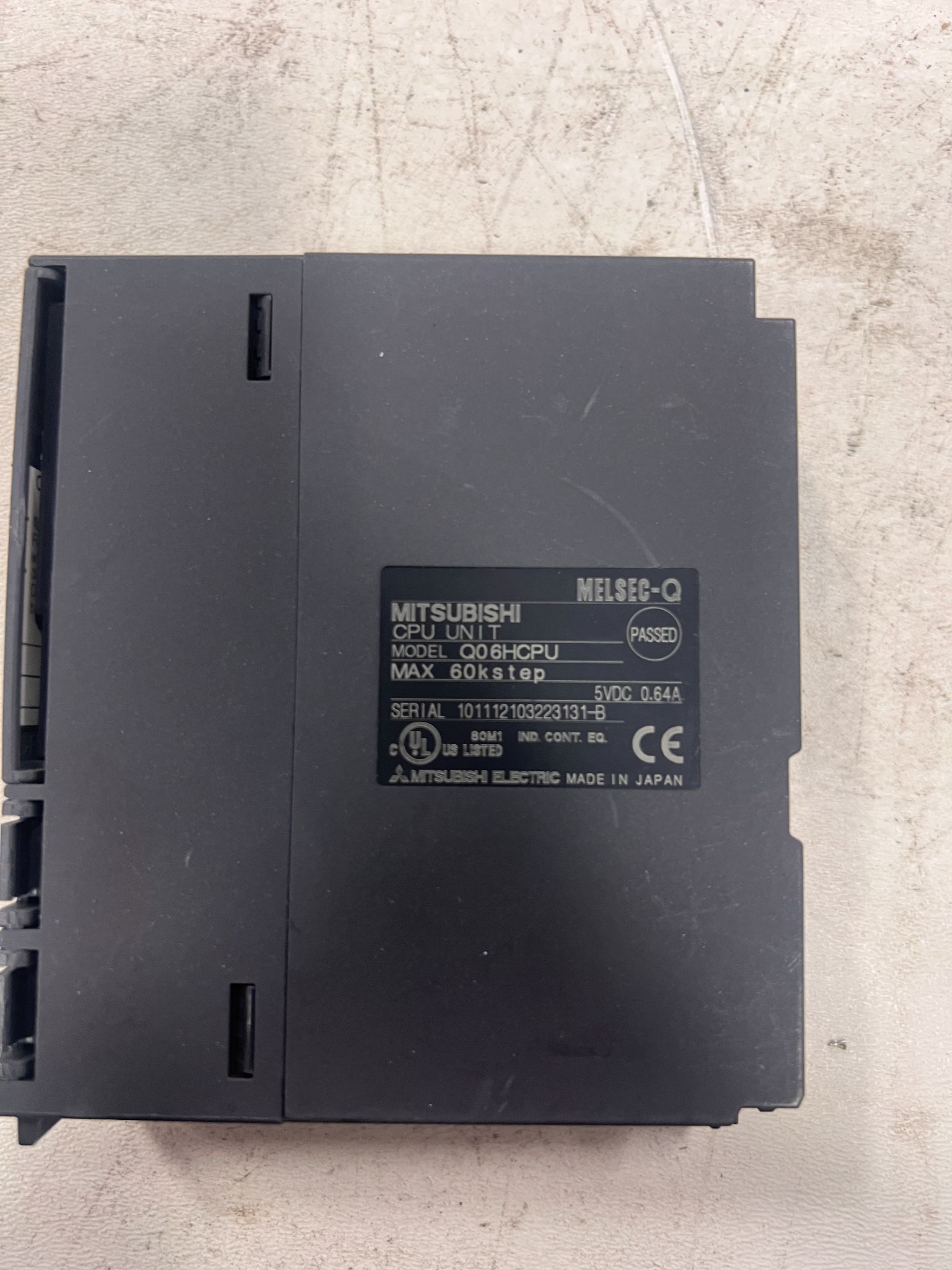 MITSUBISHI Q06HCPU MELSEC-Q CPU Module USED 3