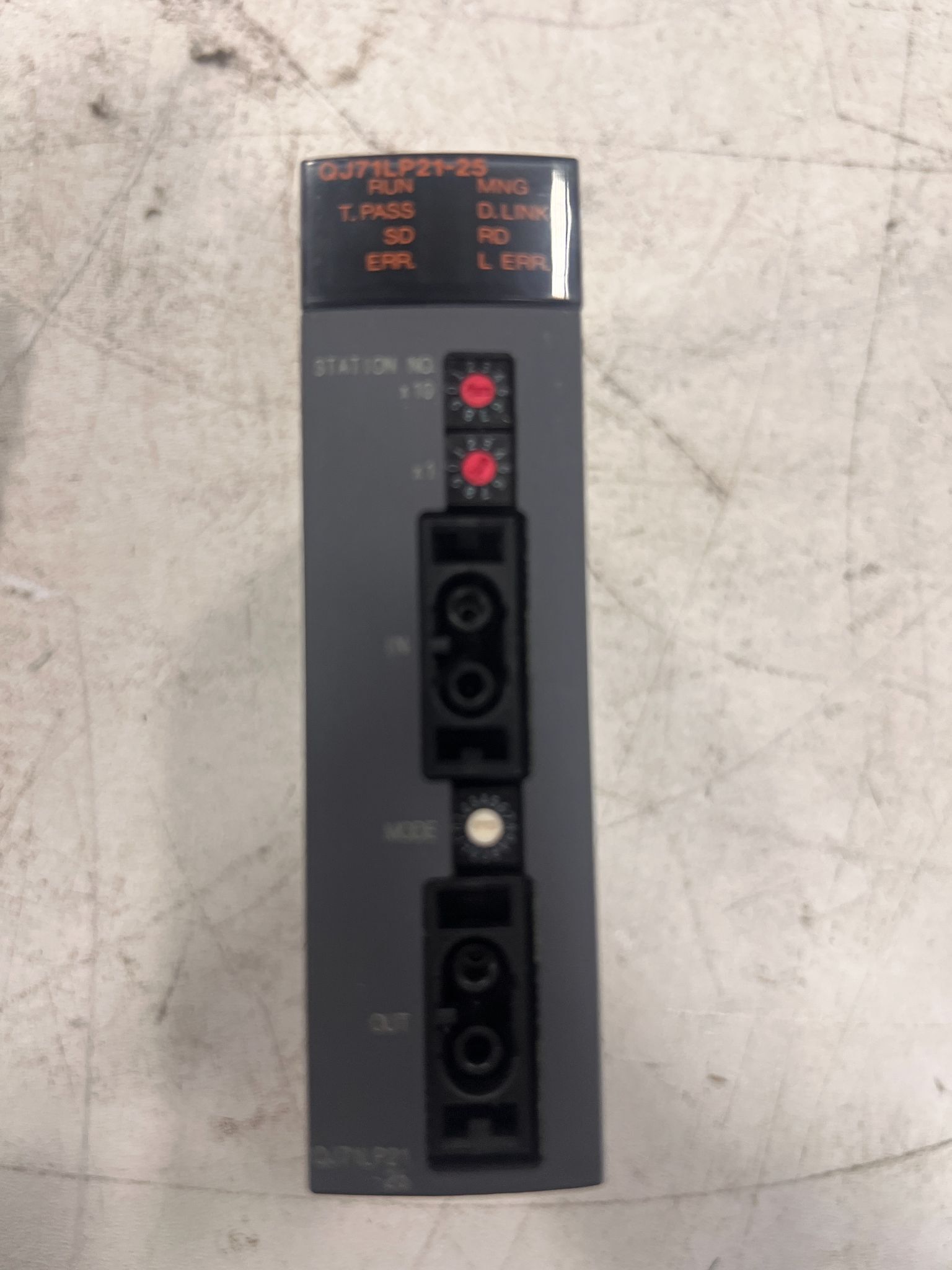 MITSUBISHI QJ71LP21-25 MELSEC-Q Data Link Module USED 1