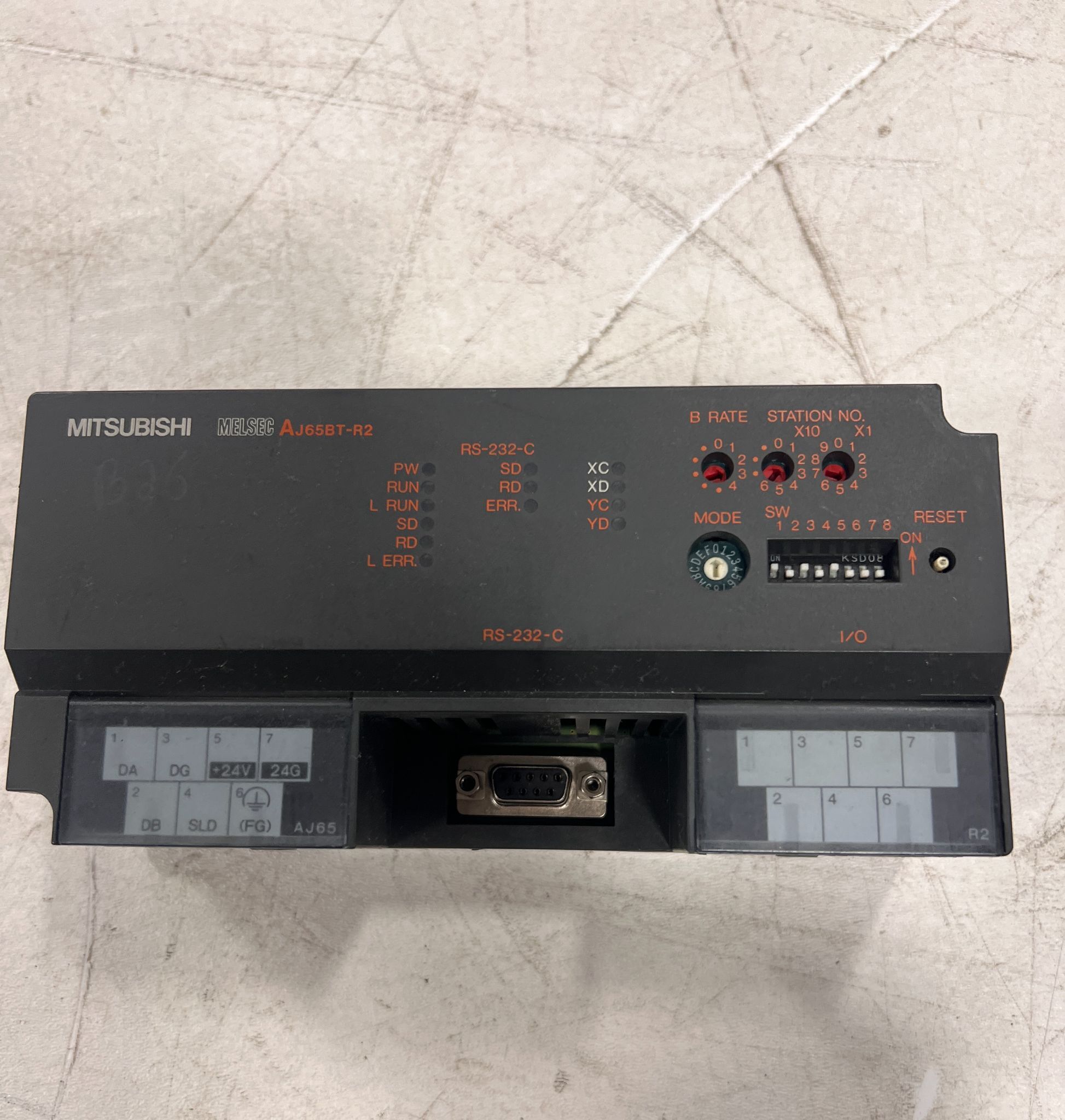 MITSUBISHI AJ65BT-R2 CC-Link Remote I/O Module USED 0