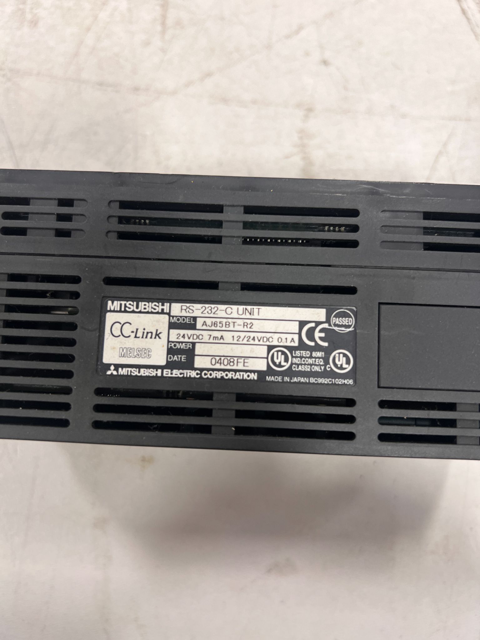 MITSUBISHI AJ65BT-R2 CC-Link Remote I/O Module USED 1