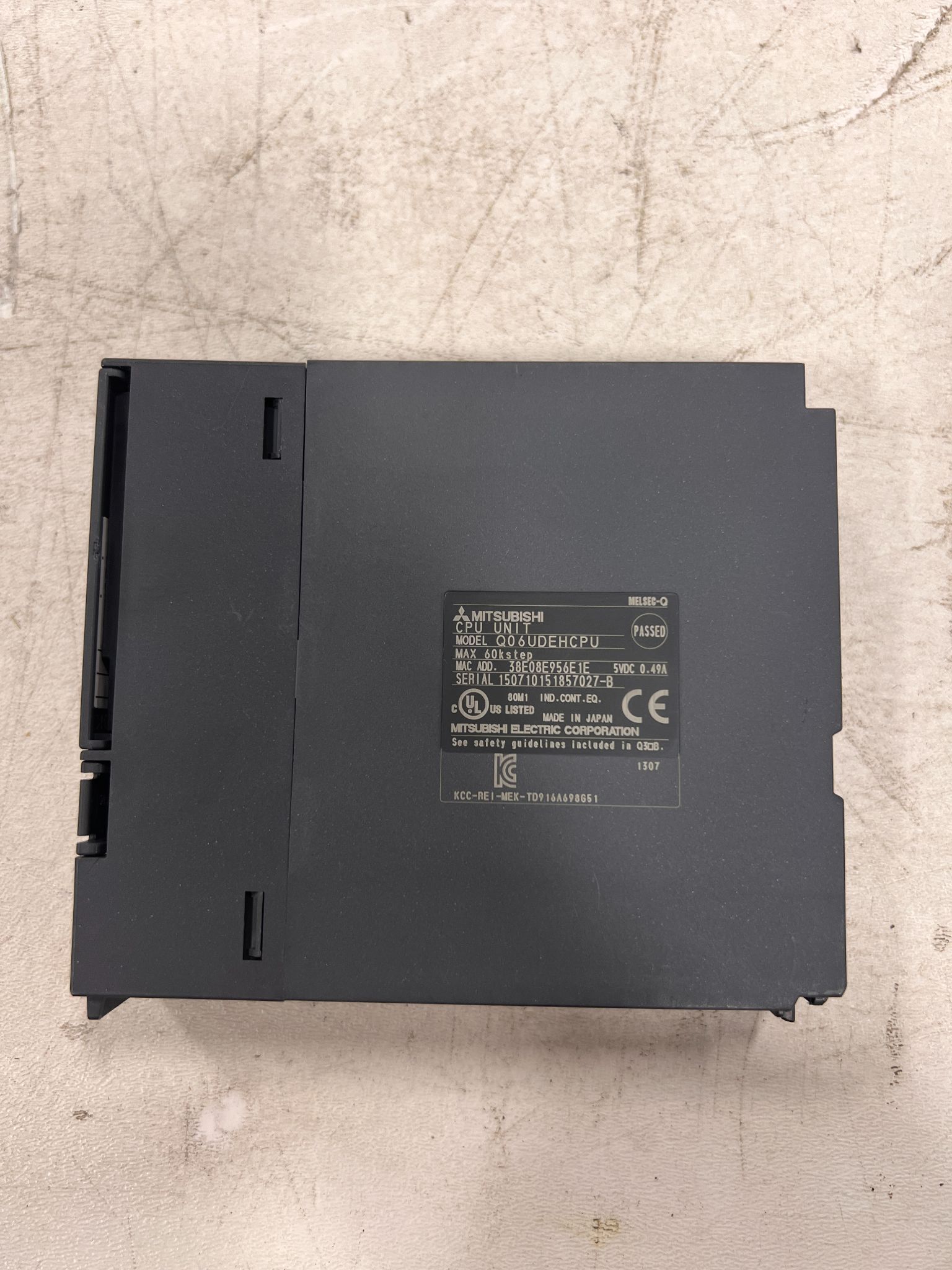 MITSUBISHI Q06UDEHCPU MELSEC-Q CPU Module USED 1