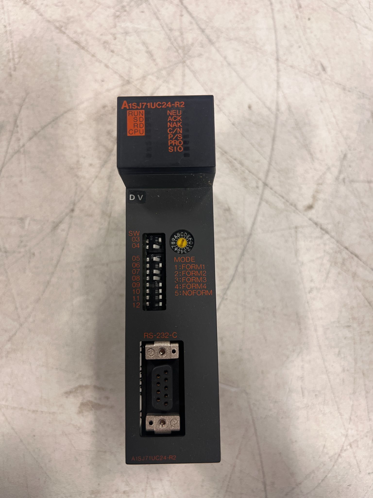 Mitsubishi A1SJ71QC24N-R2 Serial Communication Module USED 0