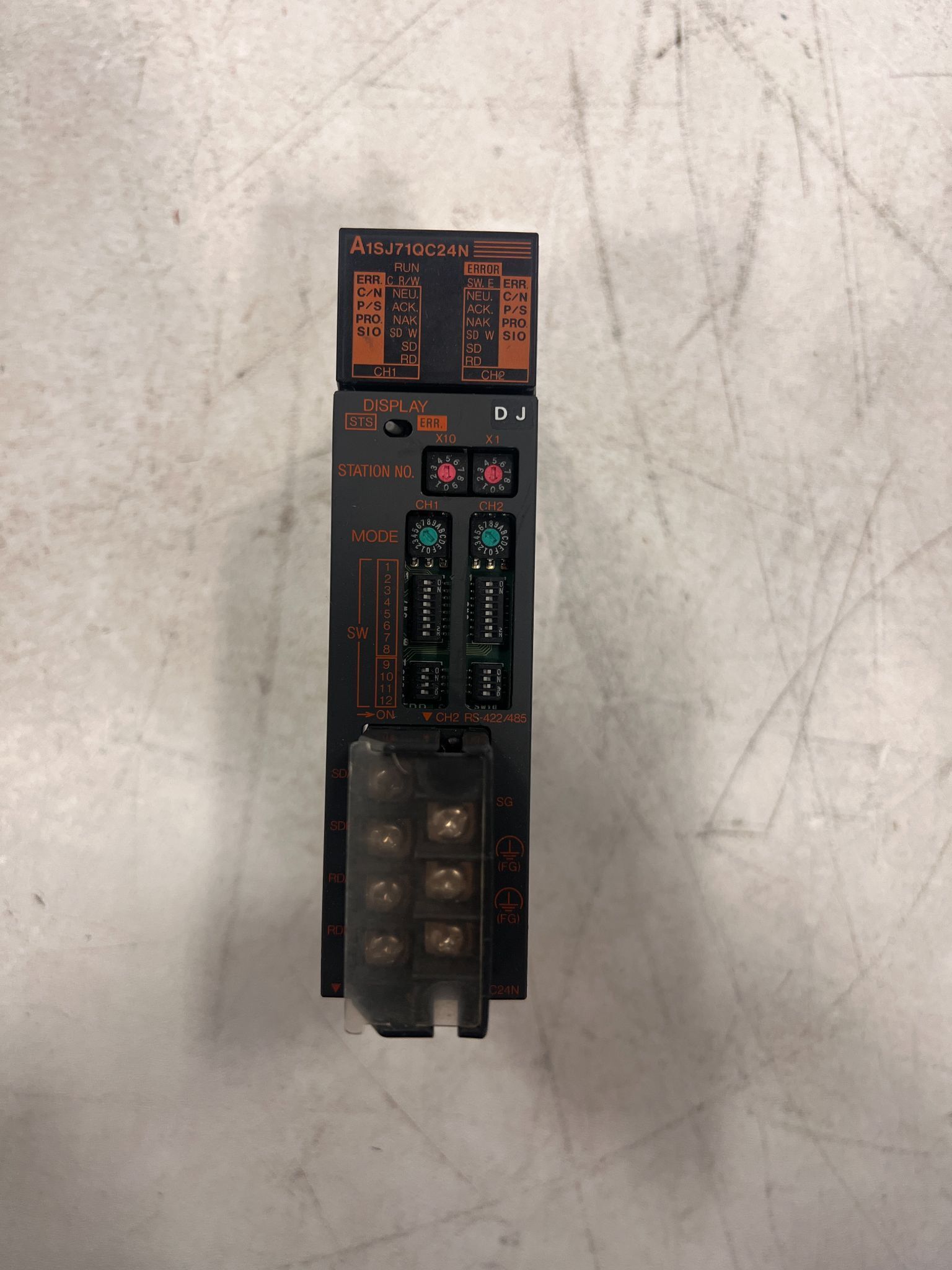 Mitsubishi A1SJ71QC24N Serial Communication Module USED 0
