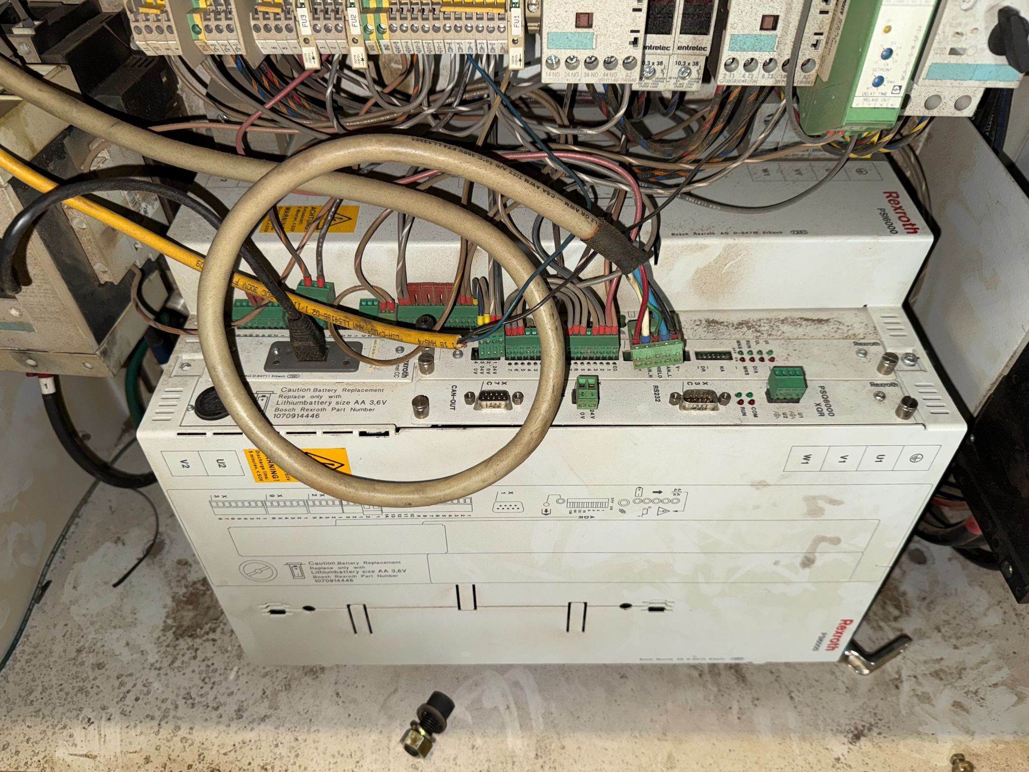 BOSCH REXROTH WSC60 WA 504 08 0800 MA 34 0100 3 NN Weld Controller USED 10