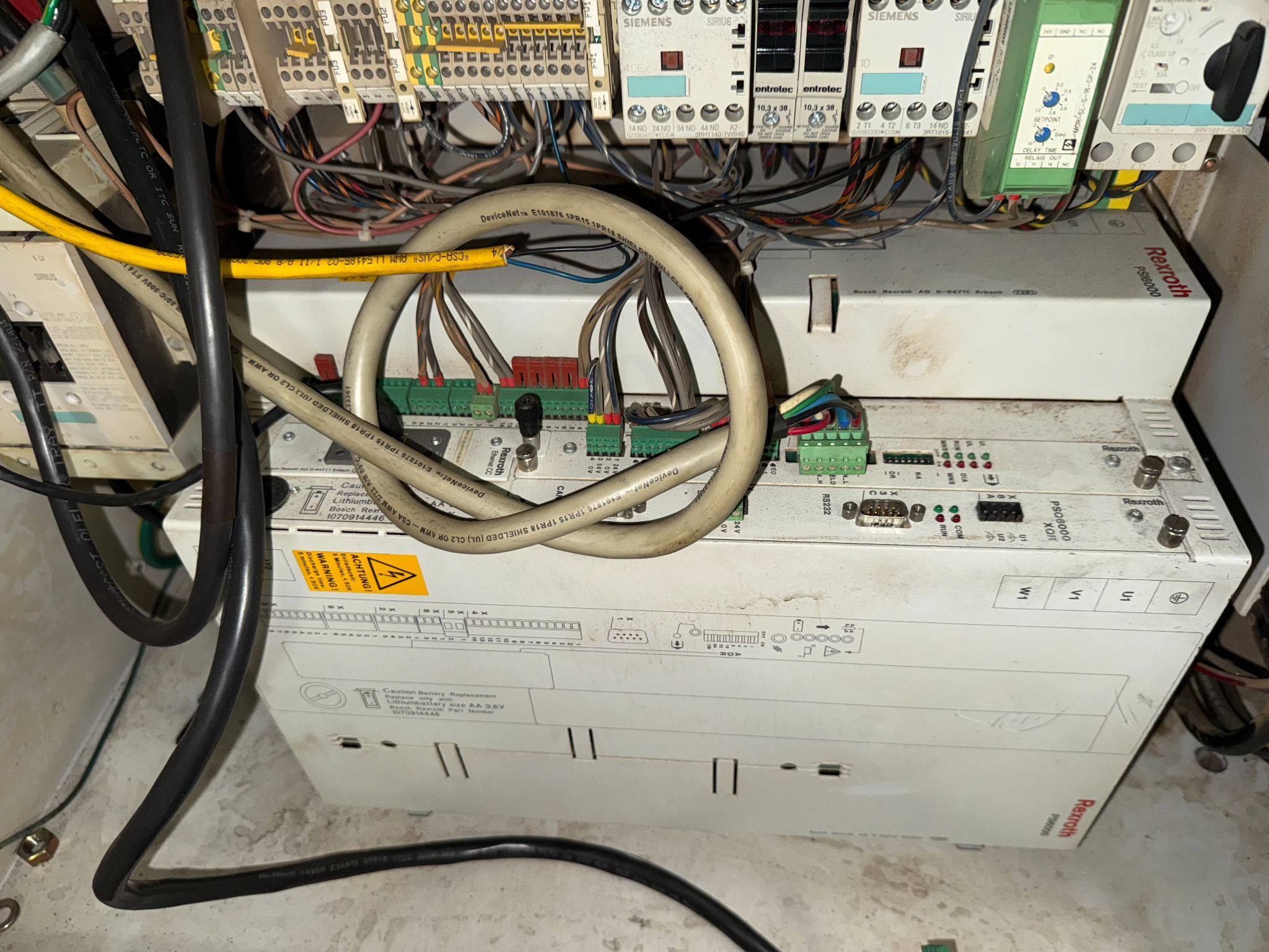 BOSCH REXROTH WSC60 WA 504 08 0800 MA 34 0100 3 NN Weld Controller USED 11