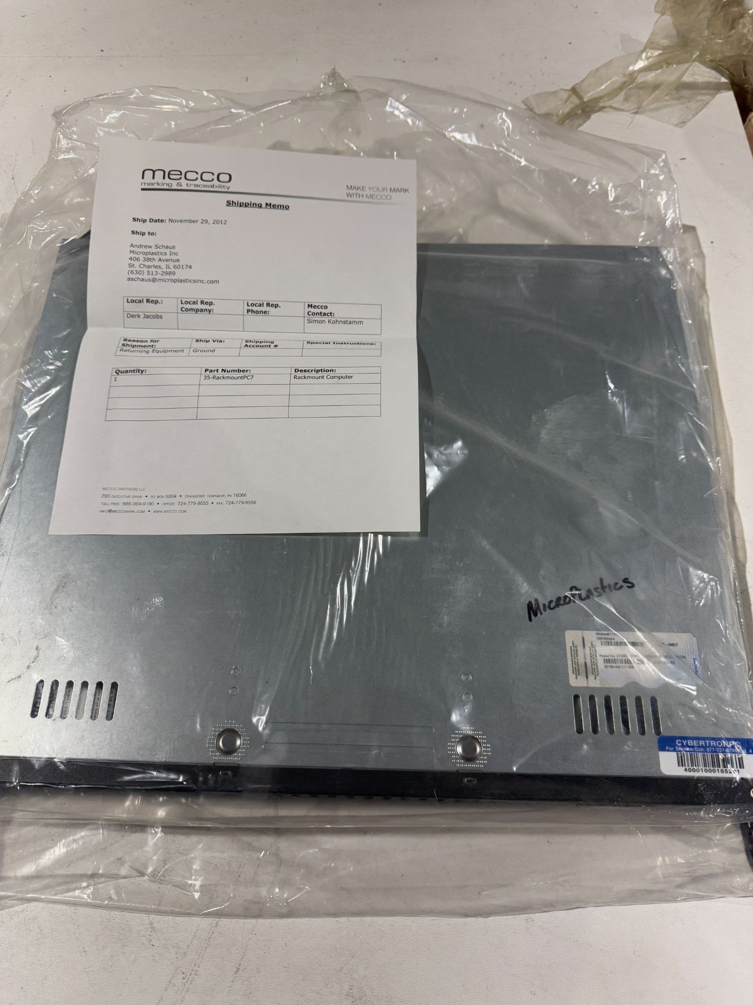 SUPERMICRO 35-RACKMOUNTPC7 Rackmount Server Computer NEW 0