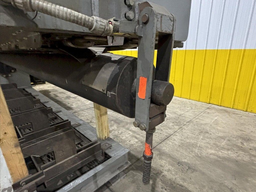 144" GOURAN /LINDE SEAM WELDER WITH MILLER INVISION #456P POWER USED 13